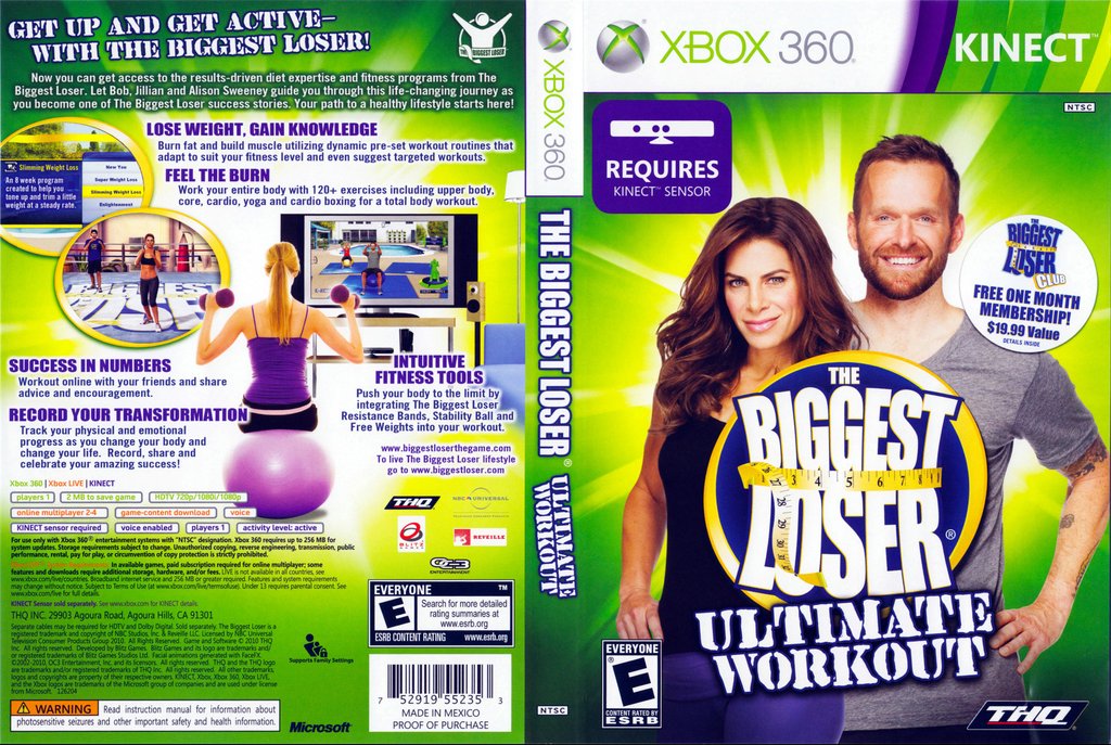  The Biggest Loser Ultimate Workout - Xbox 360 : Video