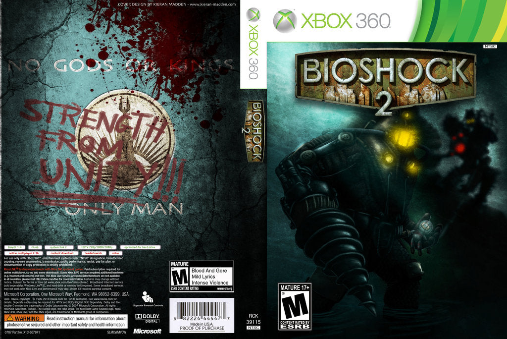  Bioshock 2 - Xbox 360 : Video Games