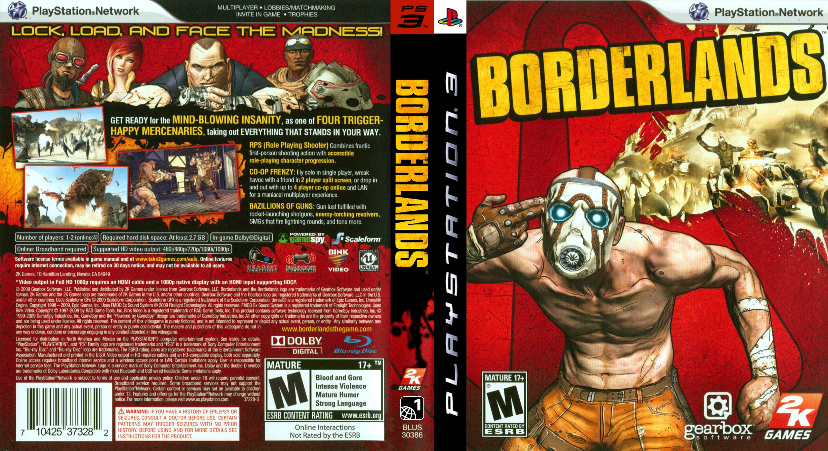 Borderlands PS3