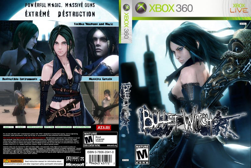 Bullet Witch - Jogo XBOX 360 Midia Fisica