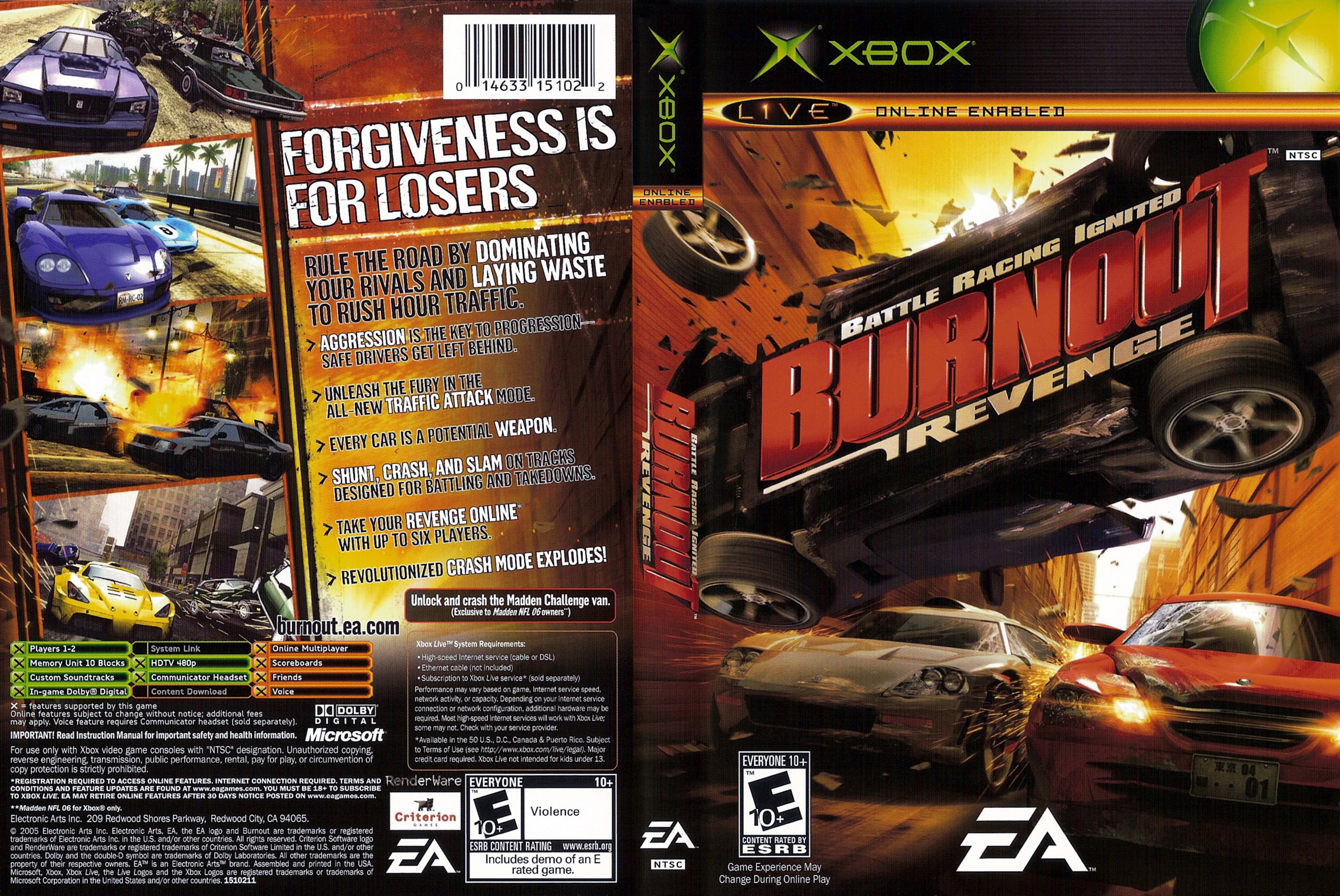 Burnout Revenge Xbox