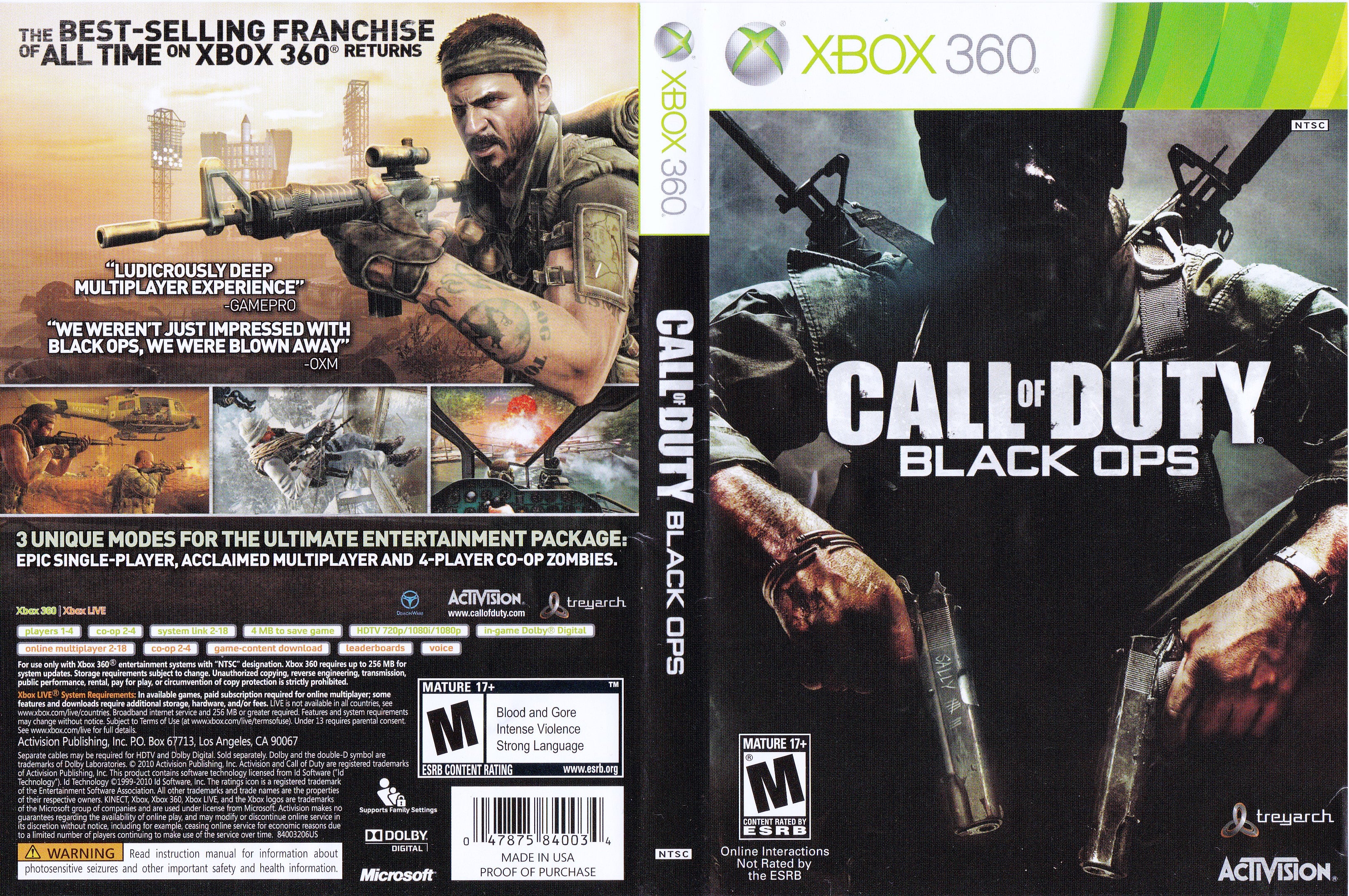 Call of Duty: Black Ops 2 Game of the Year Edition (XBOX 360
