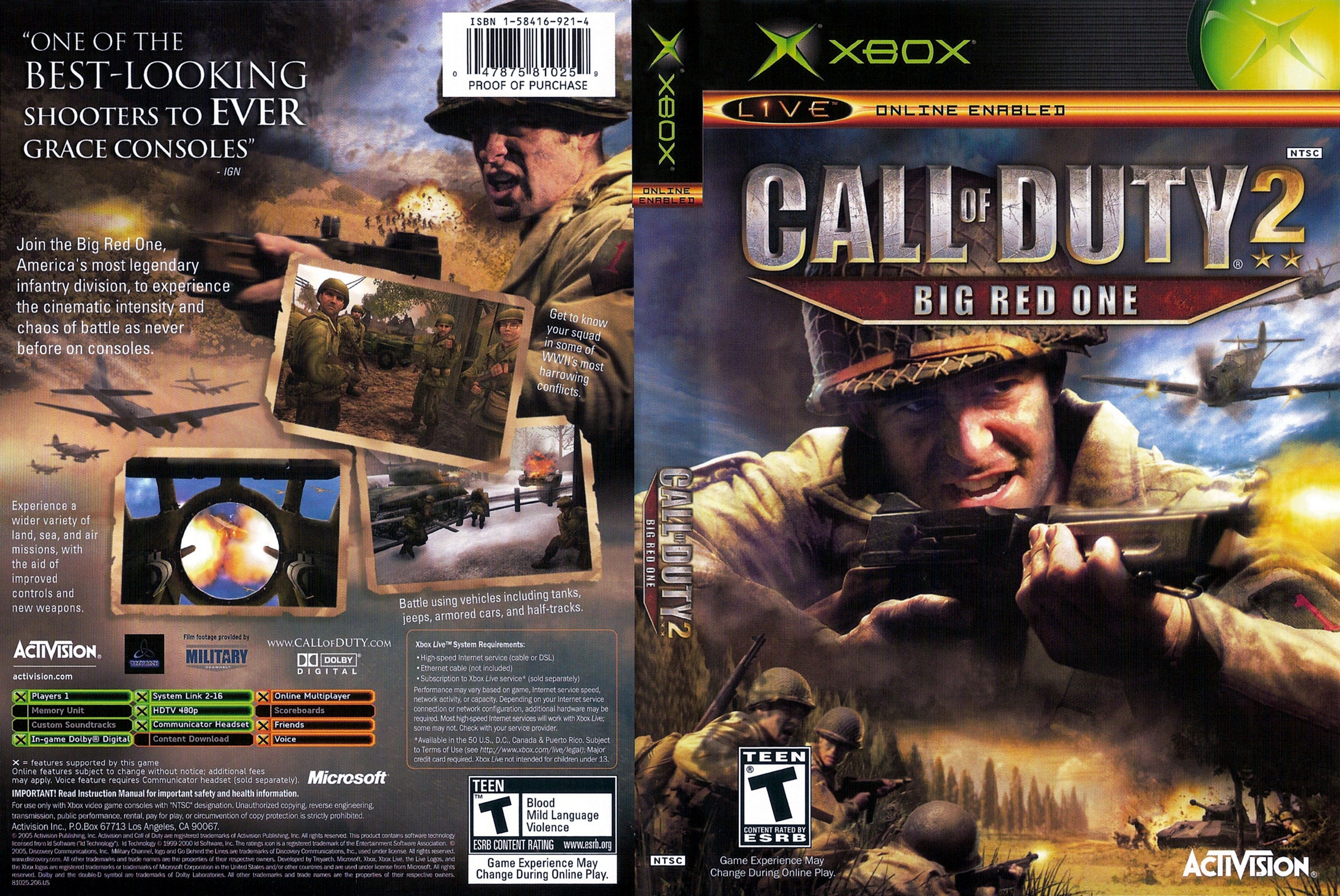 Call of Duty 2 Big Red One o7r6kf1