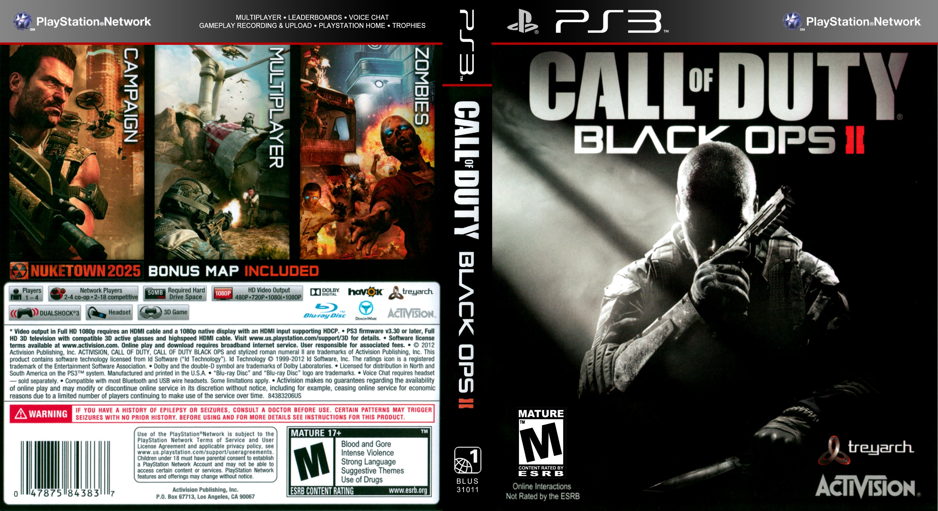 Call of Duty Black Ops II Pro Edition para Xbox 360 e PS3
