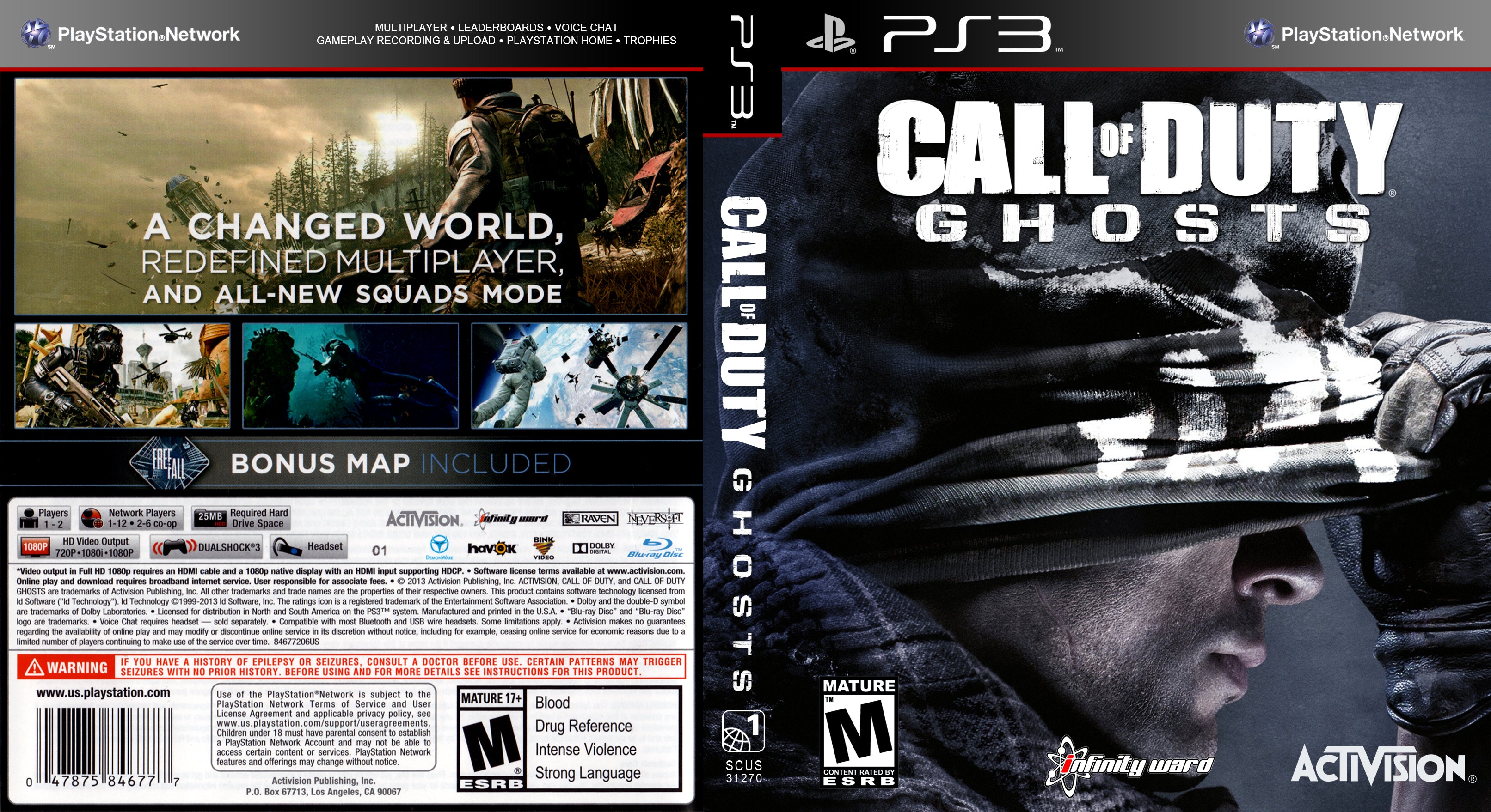 Call Of Duty Ghosts PS3