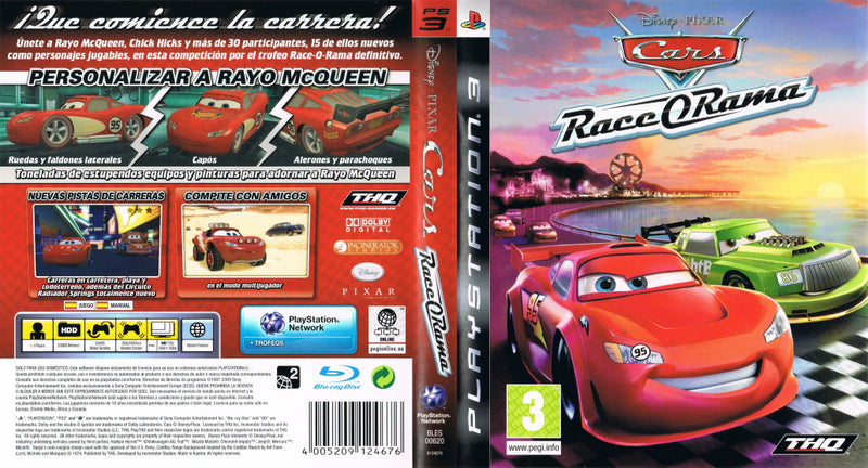 The World Of Cars: Race-O-Rama, Board Game