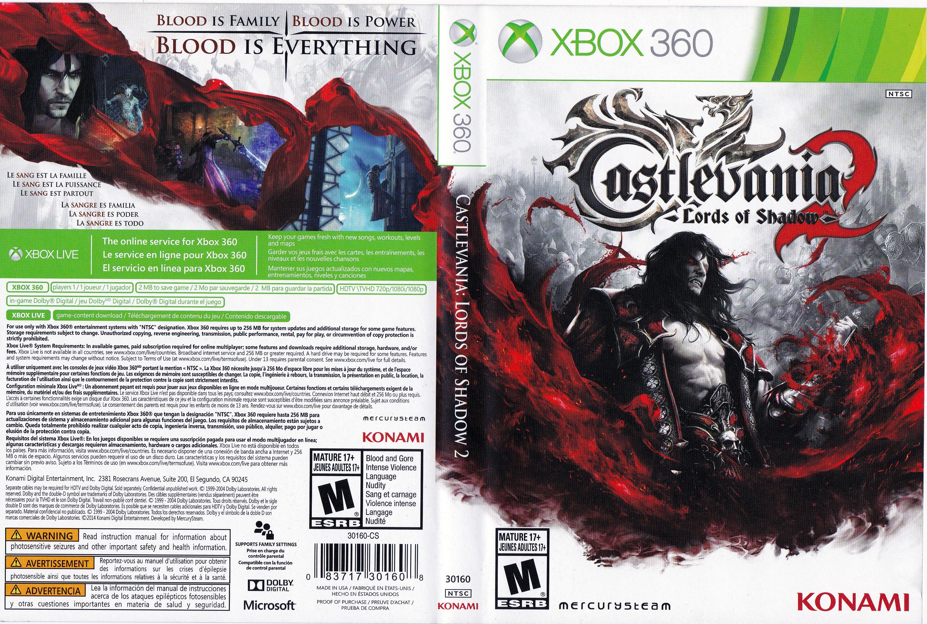 Castlevania - Lords of Shadow (Xbox 360)