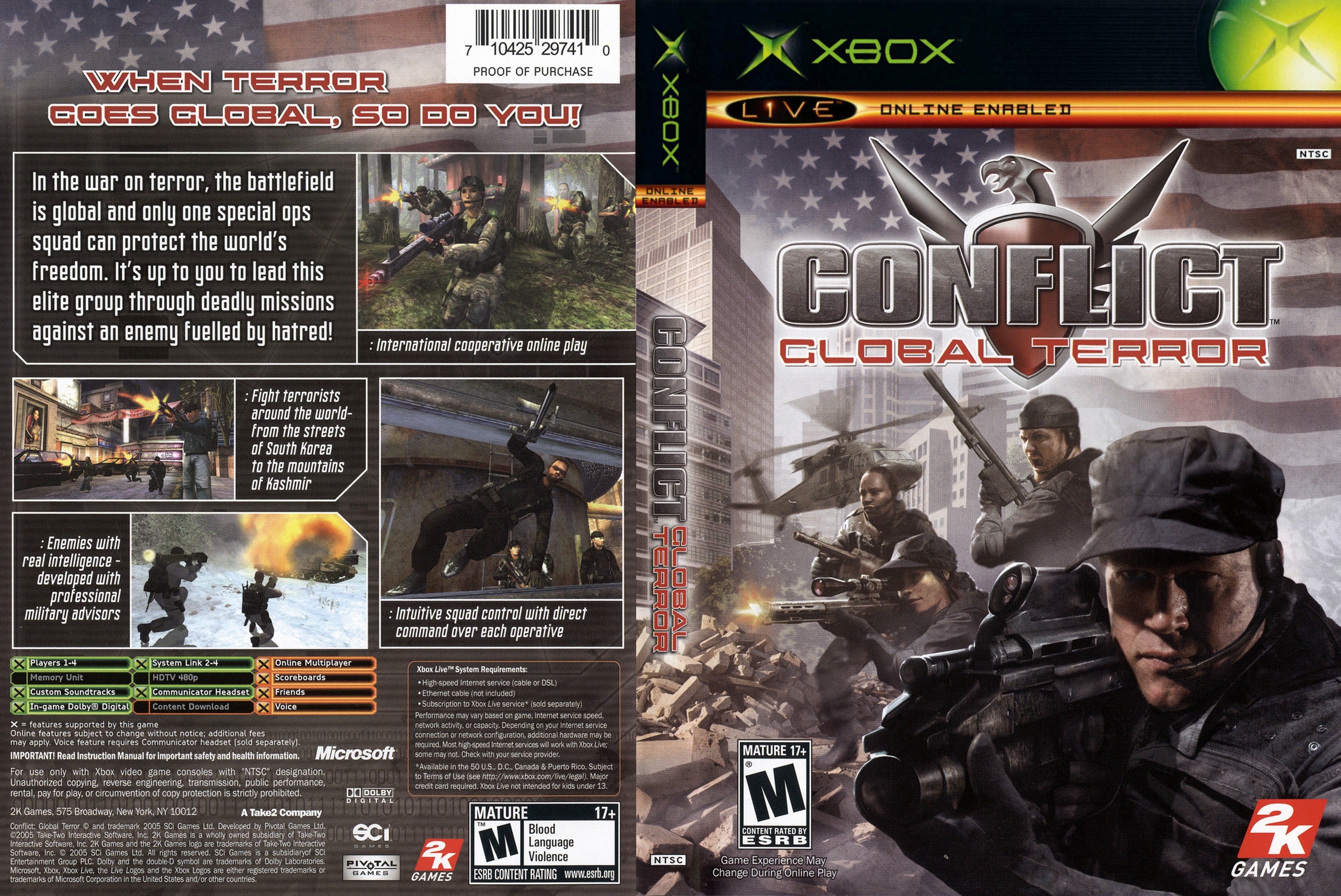 Nota de Conflict: Global Terror - Nota do Game