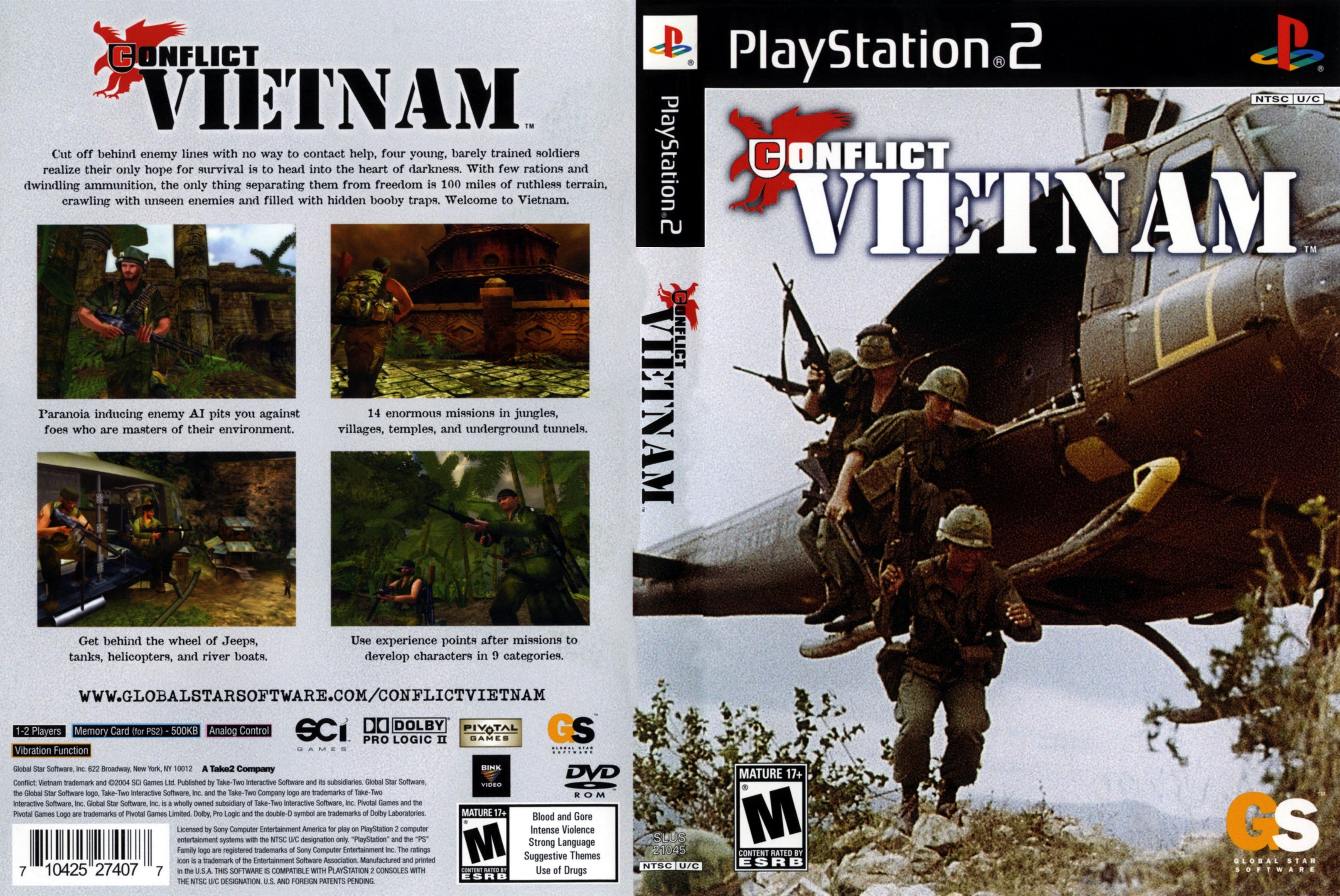 Conflict Vietnam PS2