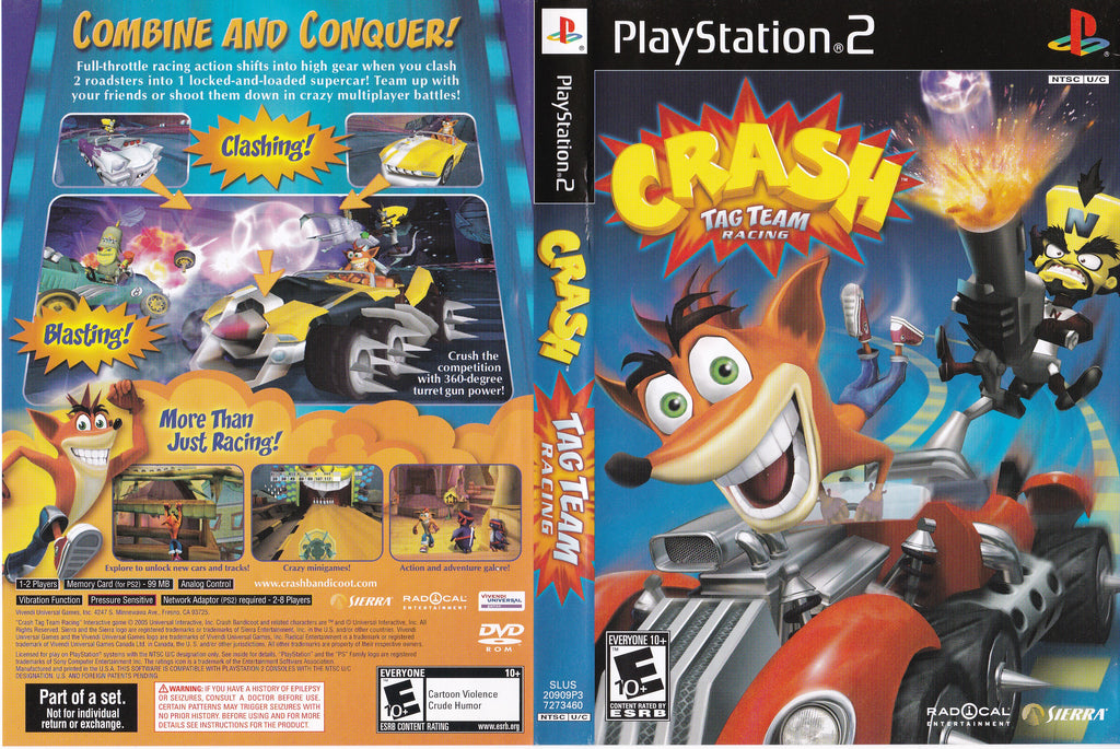 Crash Tag Team Racing C BL PS2