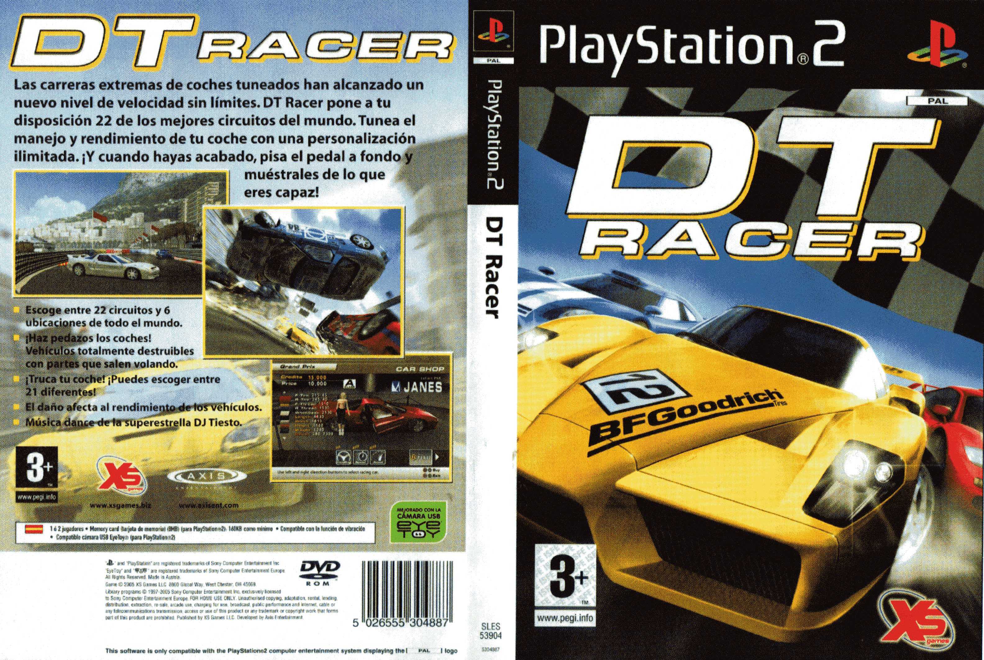Dt Rasel R DT Racer N PS2 | Clarkade