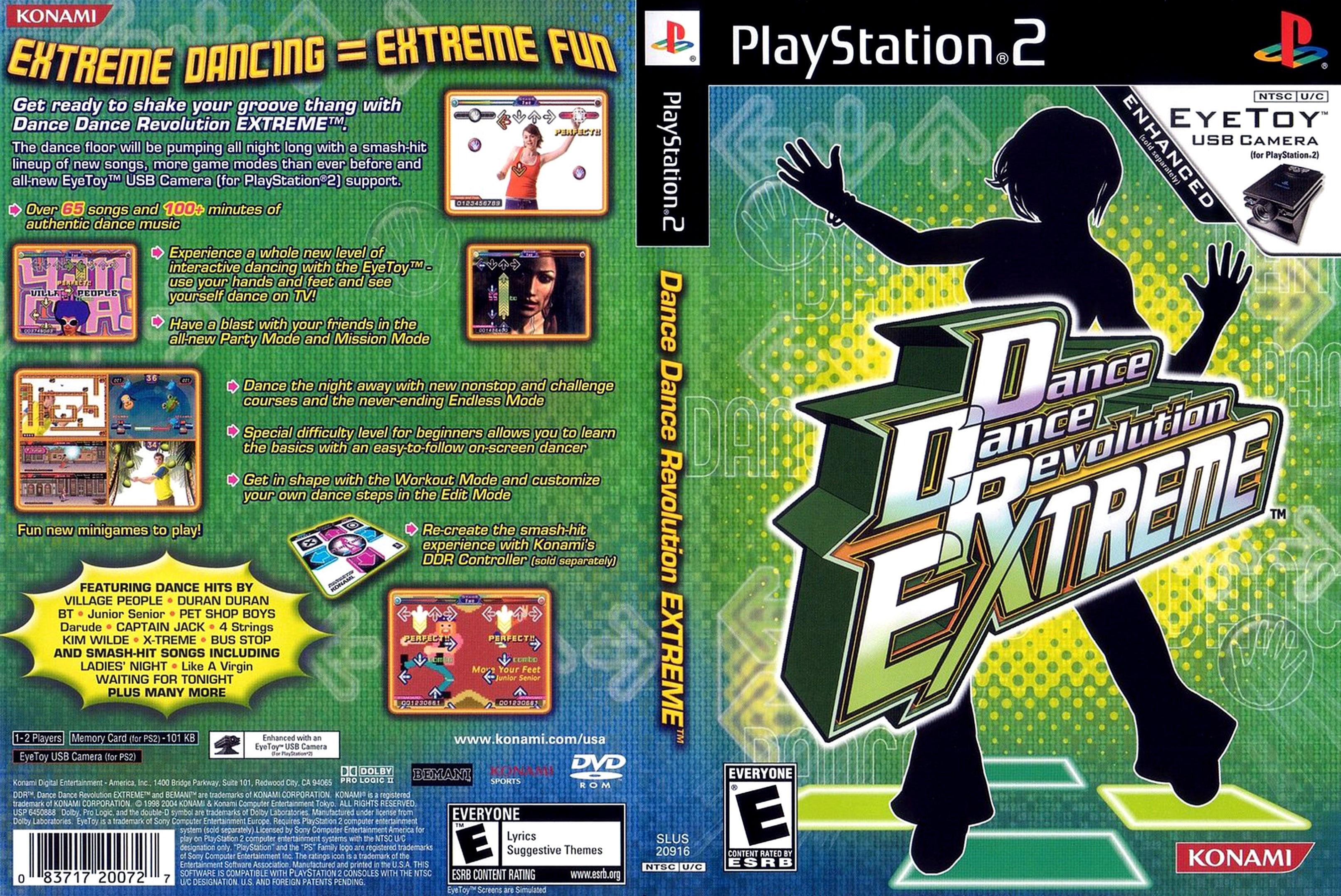 Dance Dance Revolution Extreme PS2