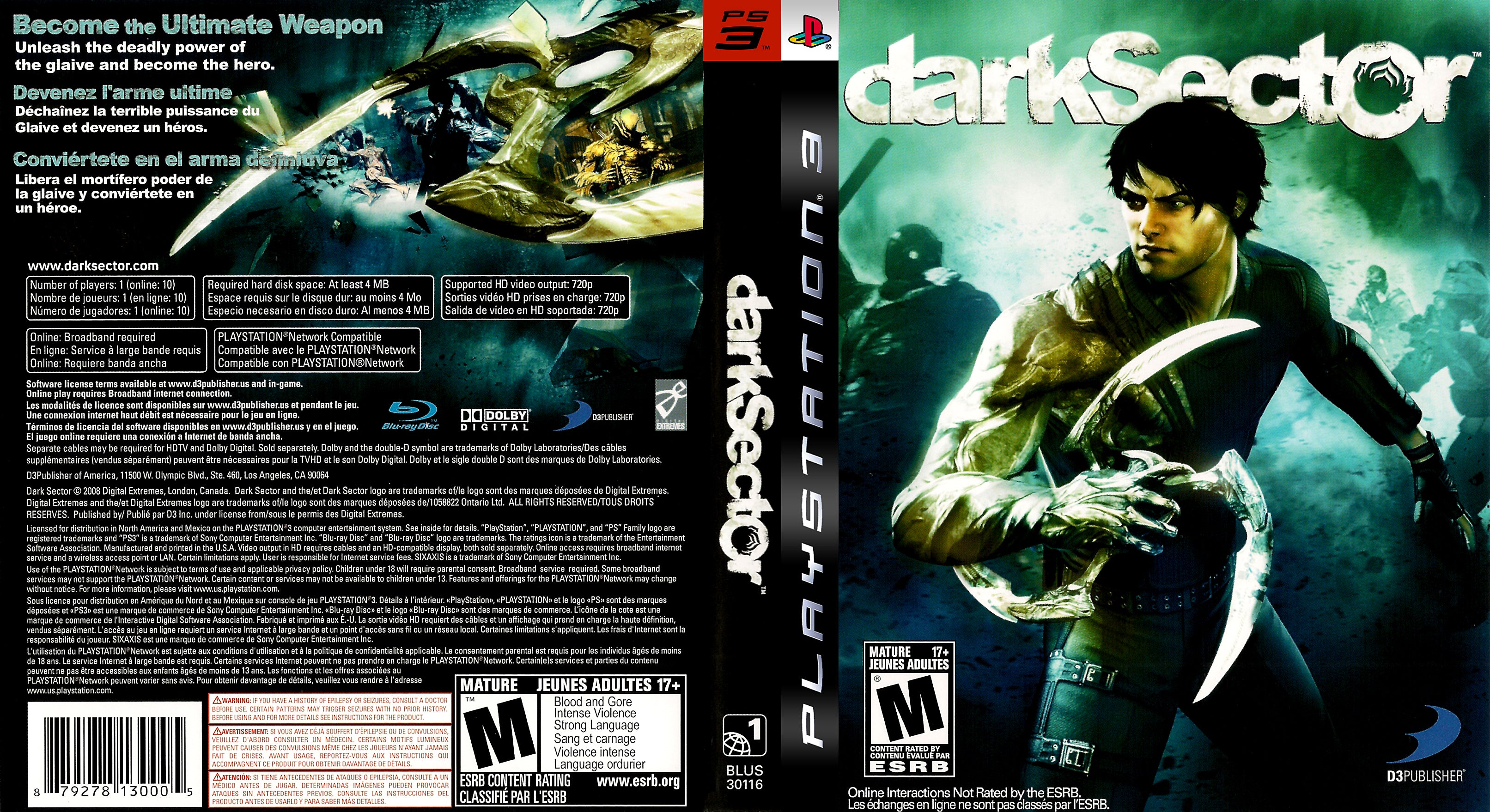 Dark Sector PS3