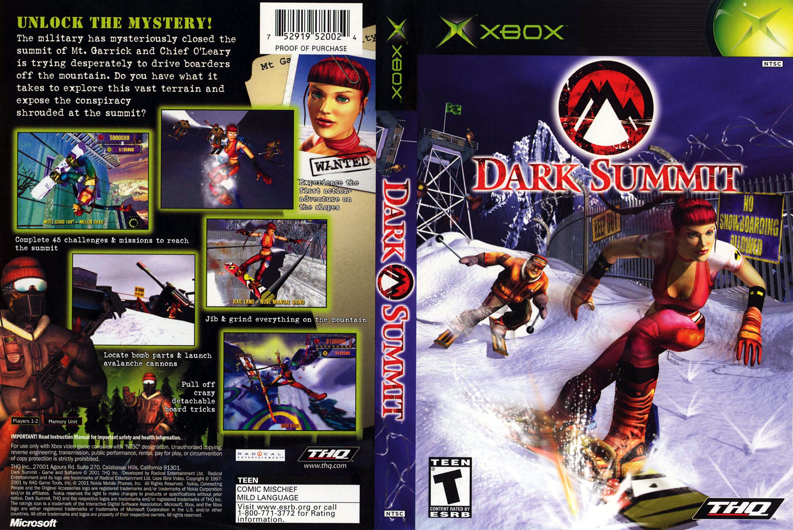 Dark Summit C Xbox