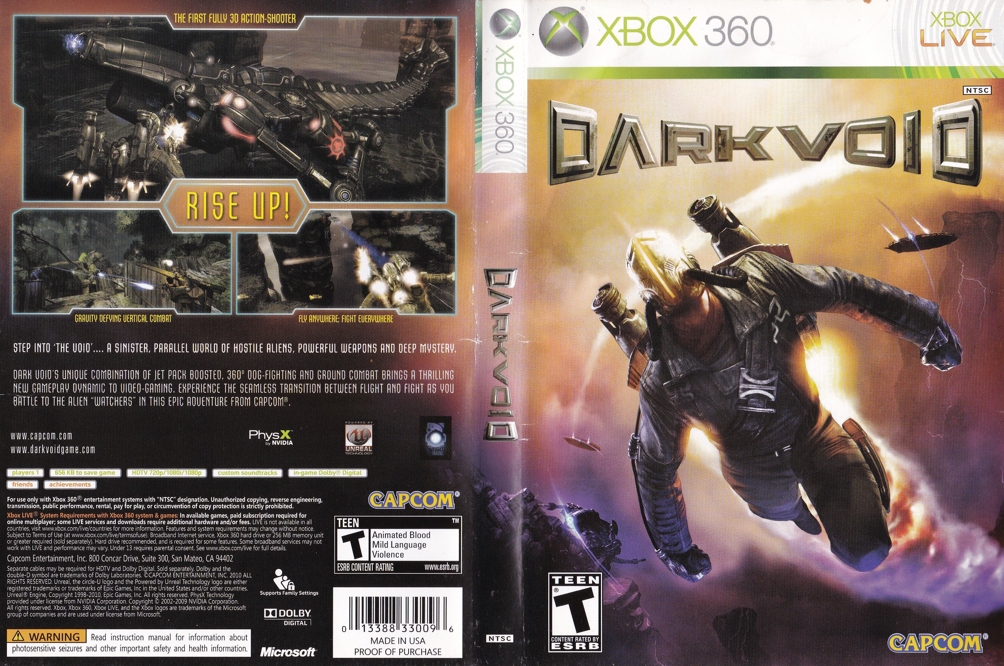 Jogo Dark Void - Xbox 360 (Usado) - Elite Games - Compre na melhor