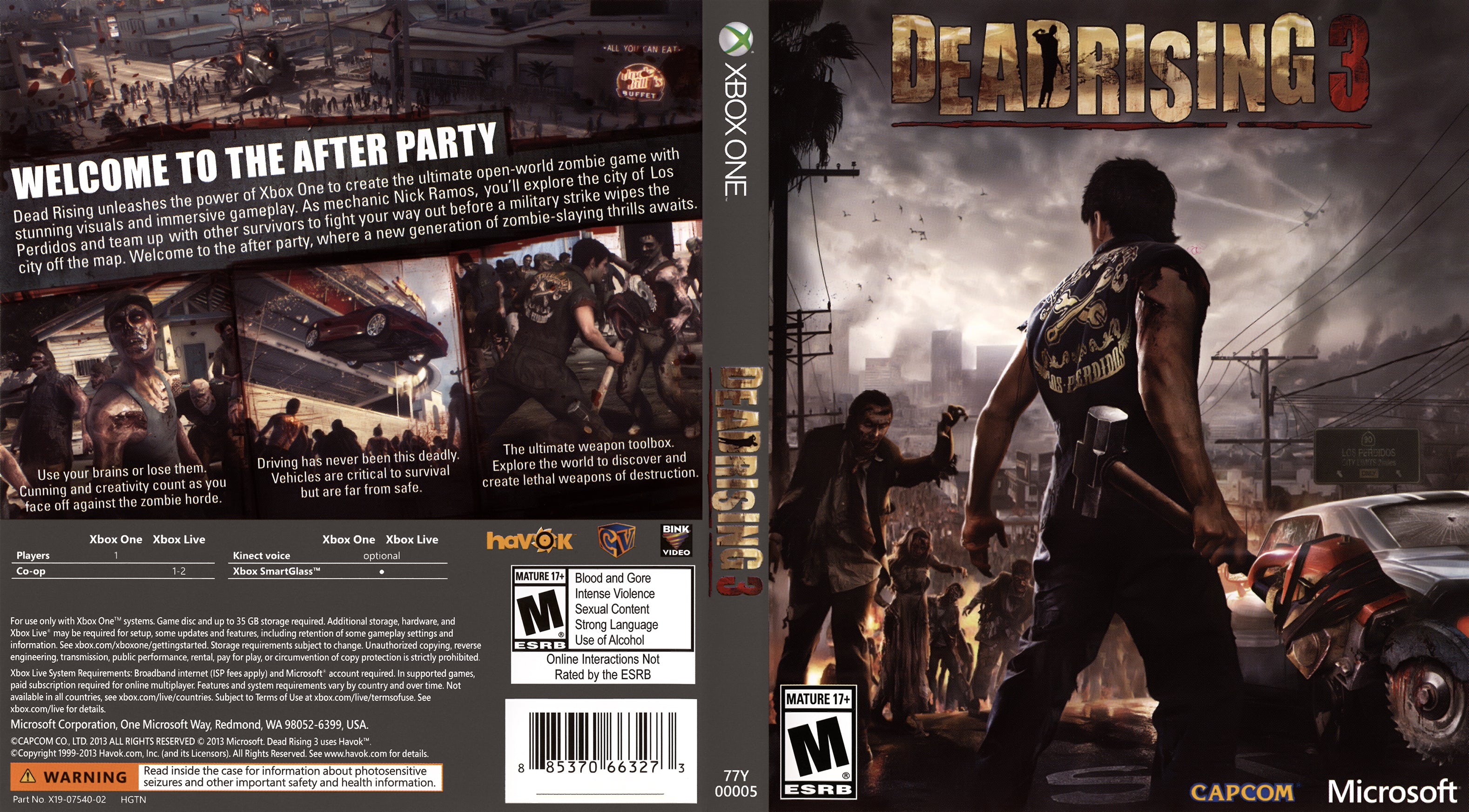 Dead Rising 3 Xbox One