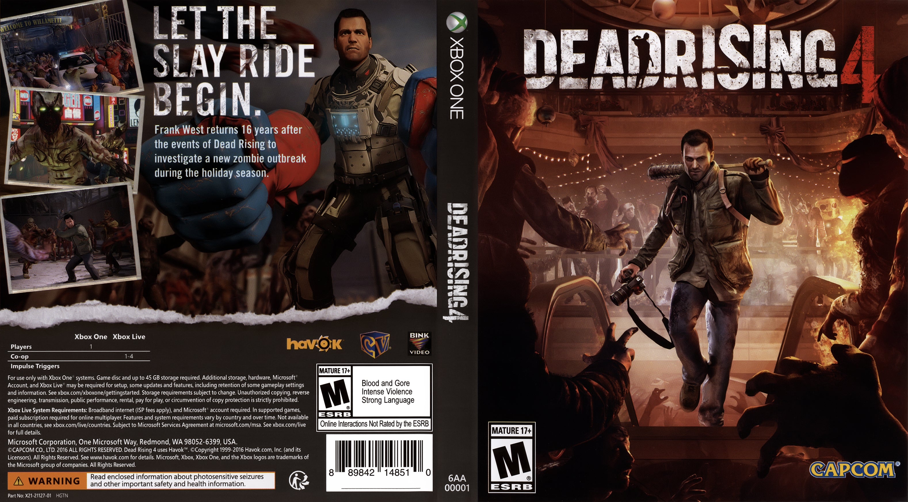 Dead Rising 4 Xbox One