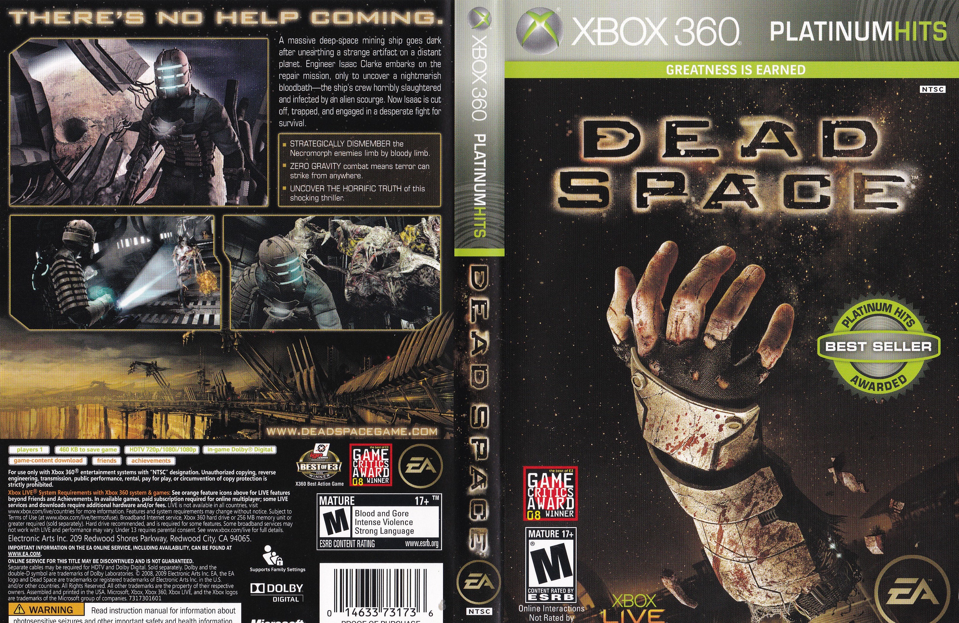 Dead Space Xbox 360
