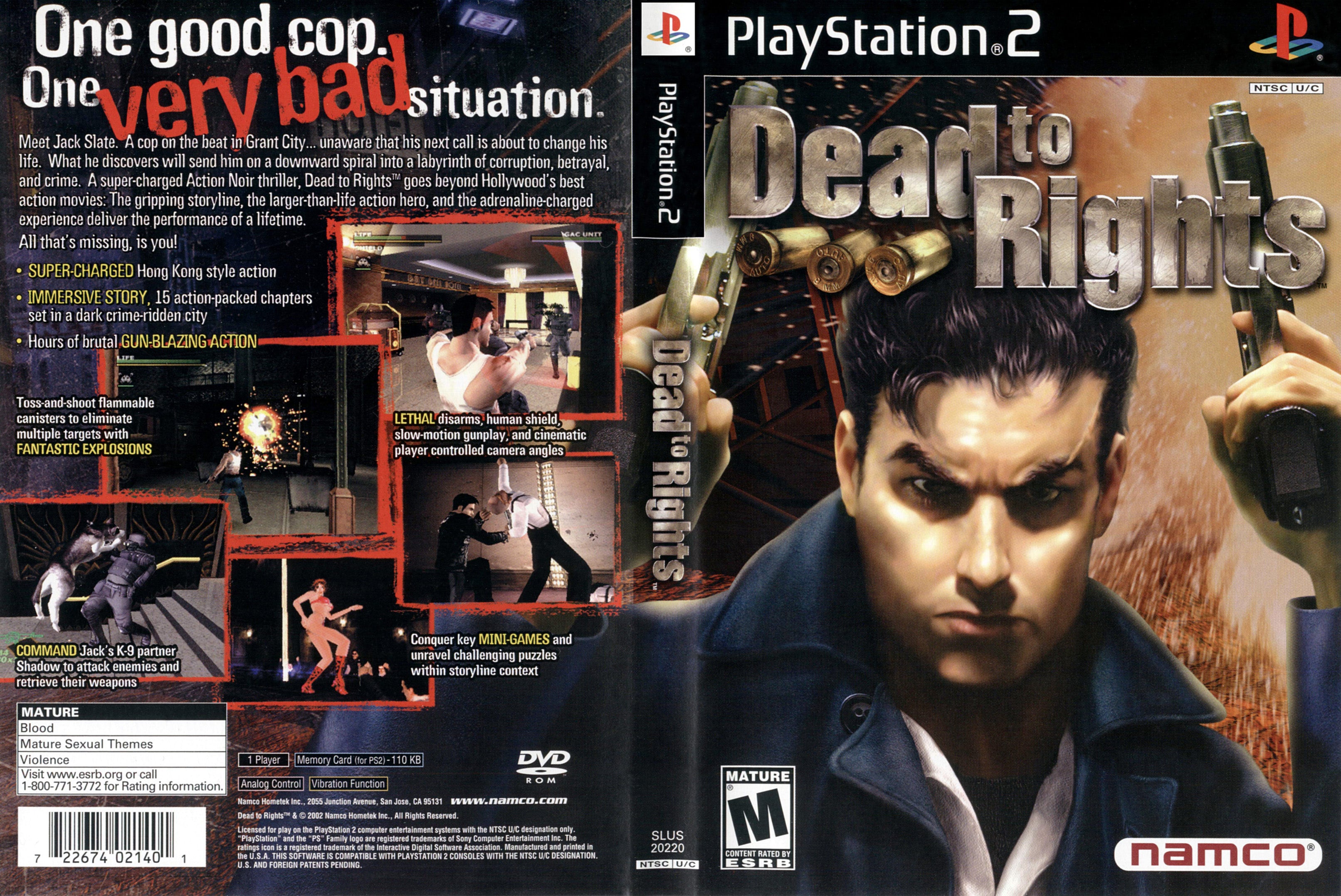 Dead to Rights 2 - PS2 – Games A Plunder