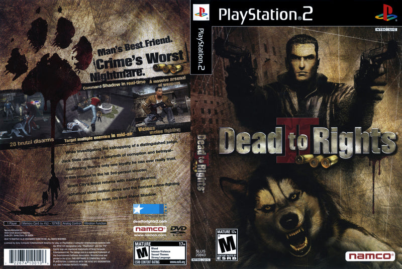 Dead To Rights (PlayStation 2) · Super Dicas e Truques