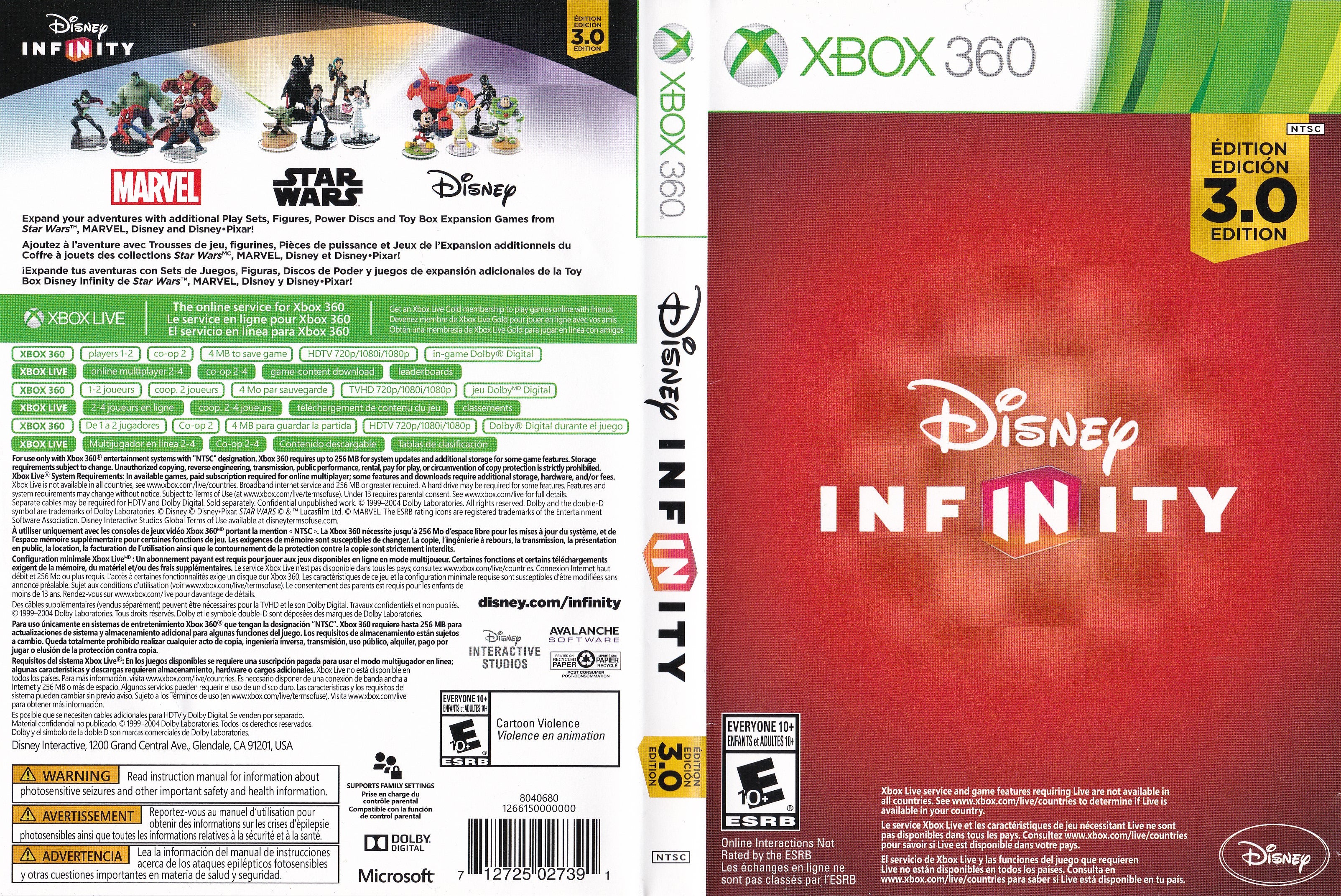 Disney Infinity 3.0 Xbox 360
