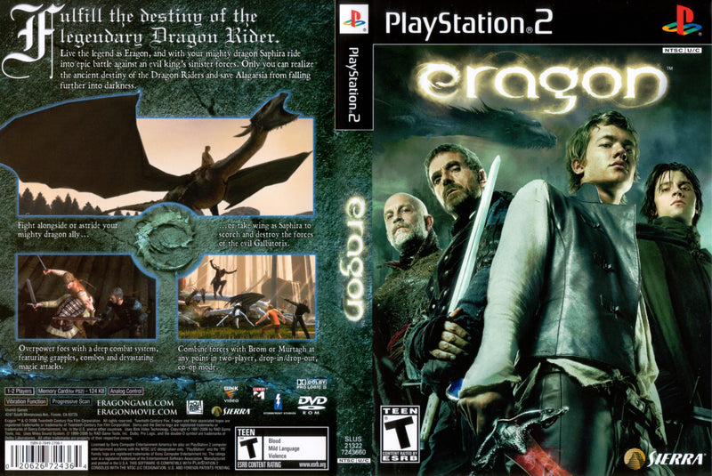 Eragon - Sony Playstation 2 Spiel PS2 Game