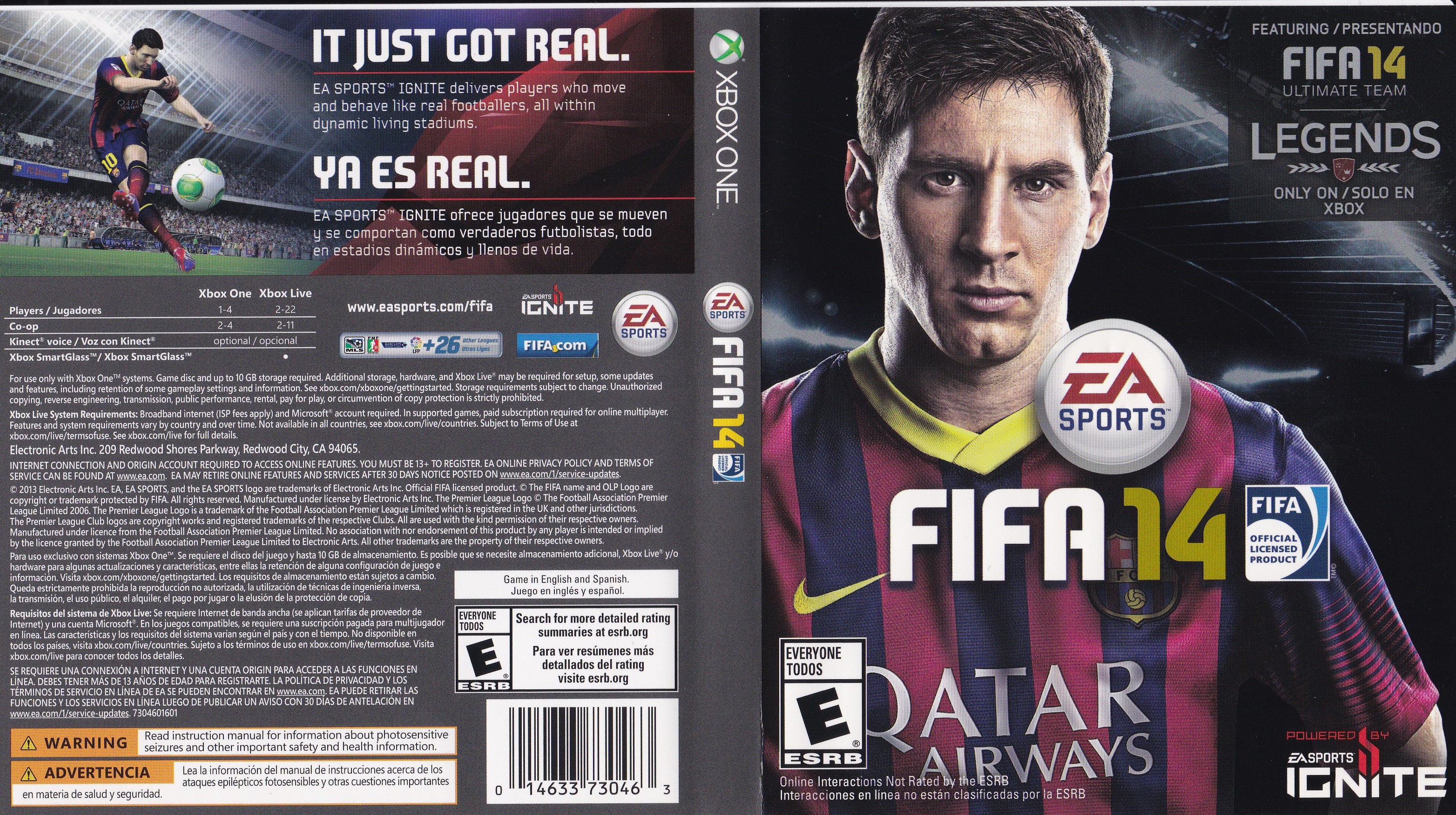 FIFA 14 Xbox One
