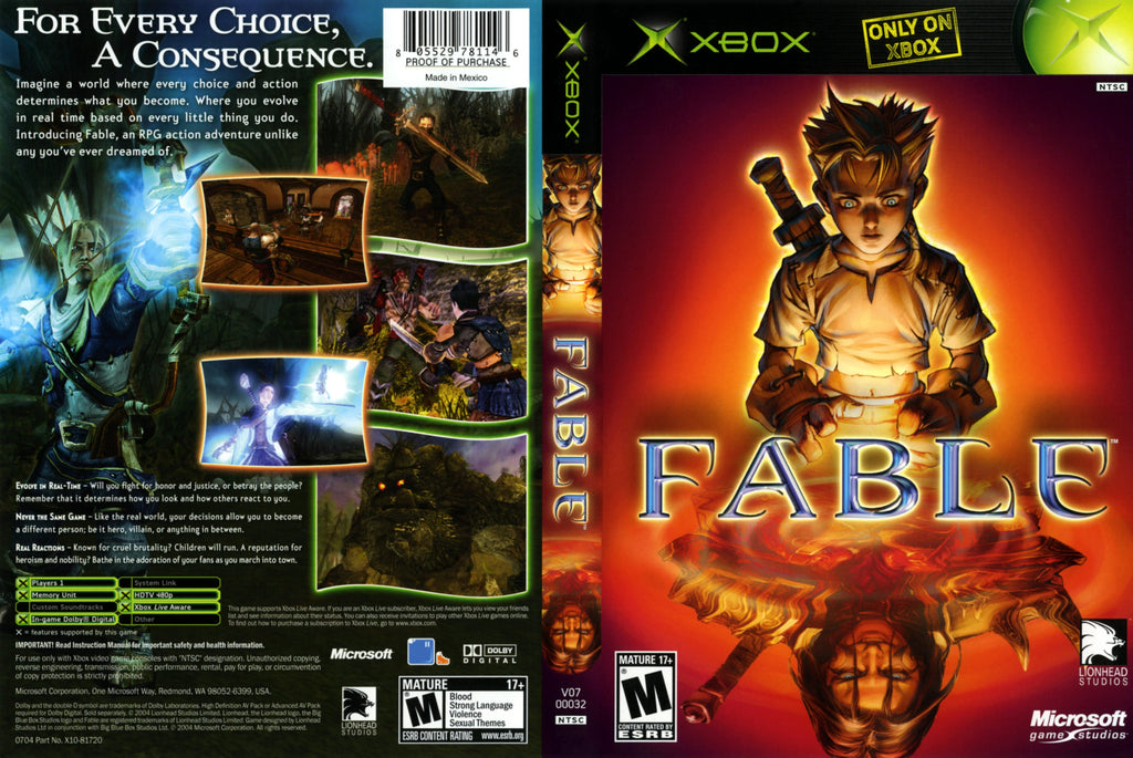 Fable N Xbox