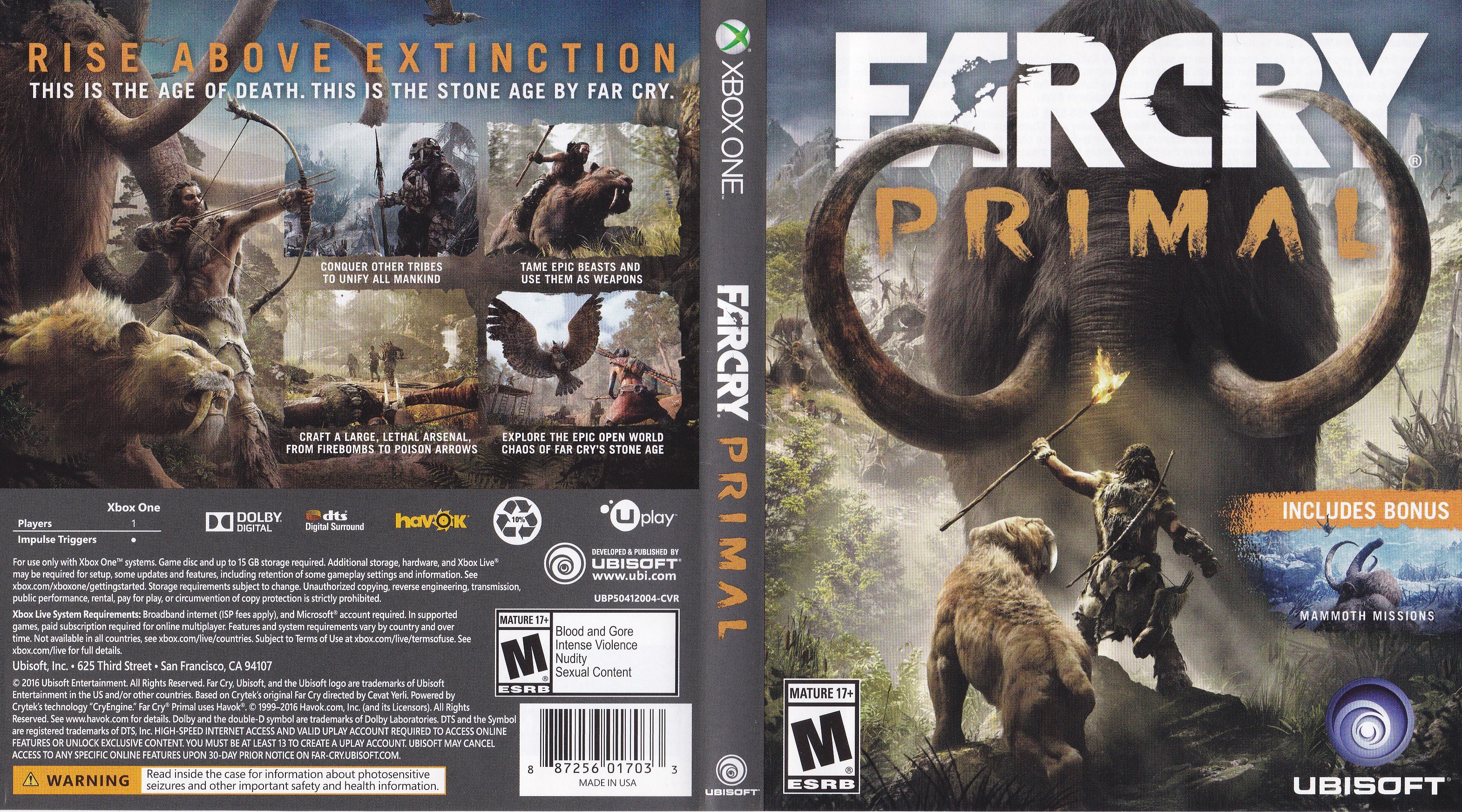 Far Cry Primal Xbox One