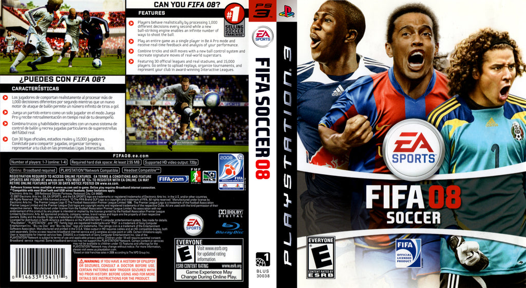 FIFA Soccer 08 PS3