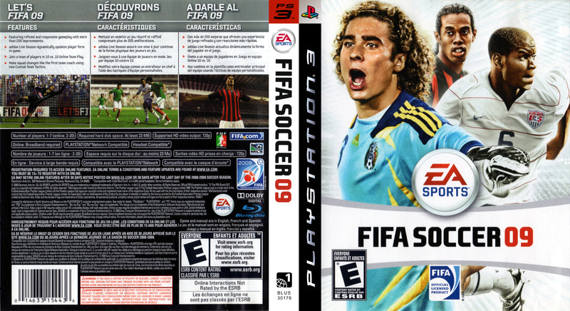 FIFA Soccer 09 PS3 | Clarkade FIFA Soccer 09 PS3 | Clarkade
