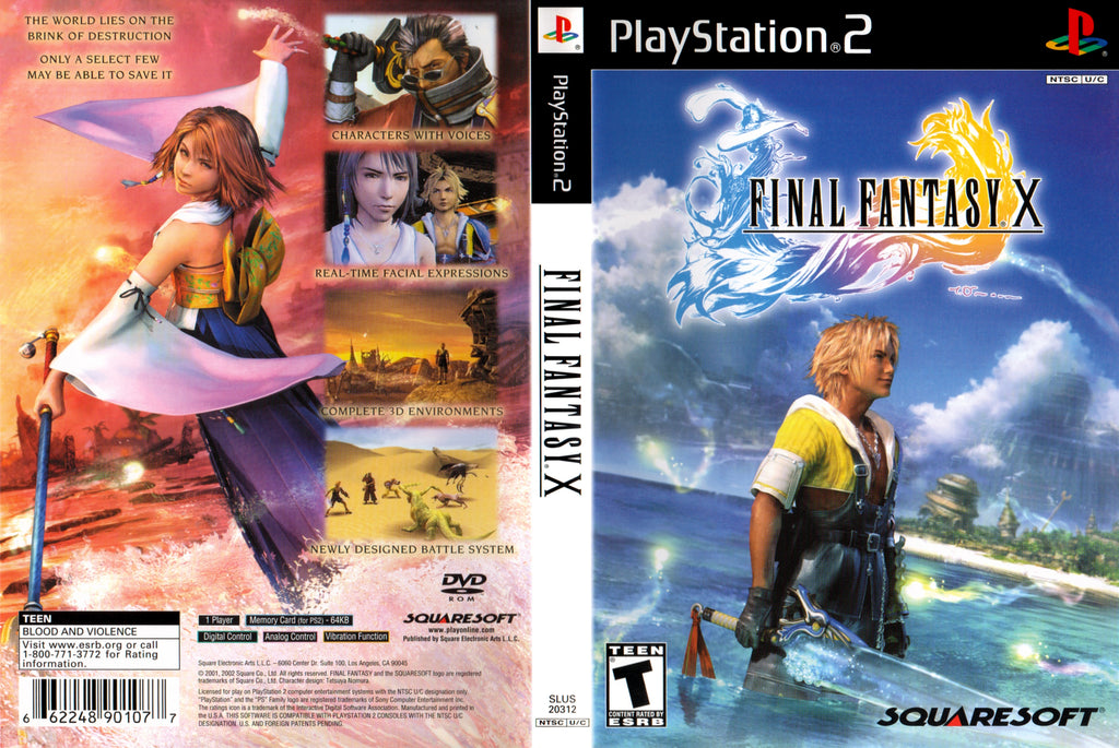Final Fantasy X N BL PS2