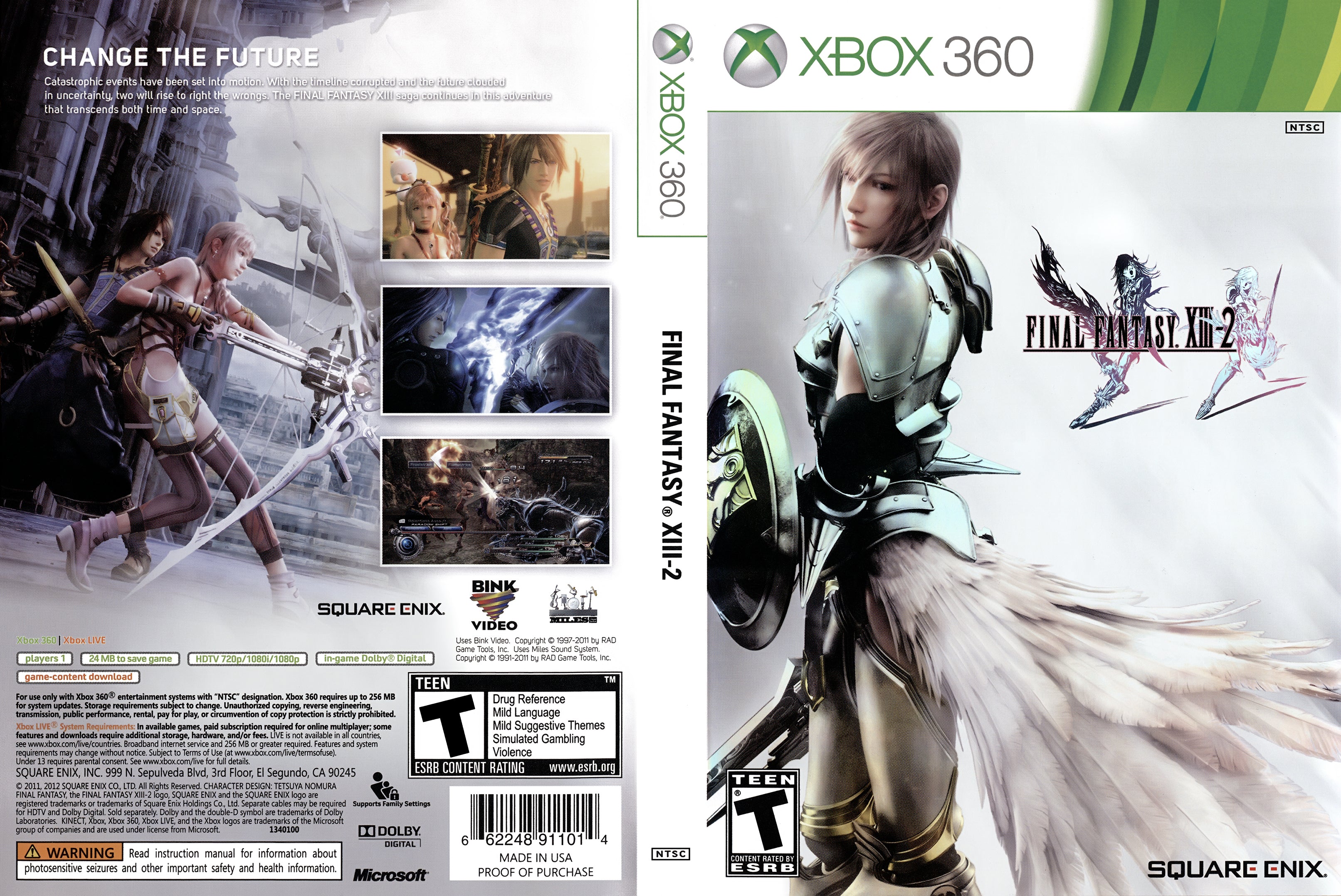 FINAL FANTASY XIII-2 - Xbox 360, Xbox 360