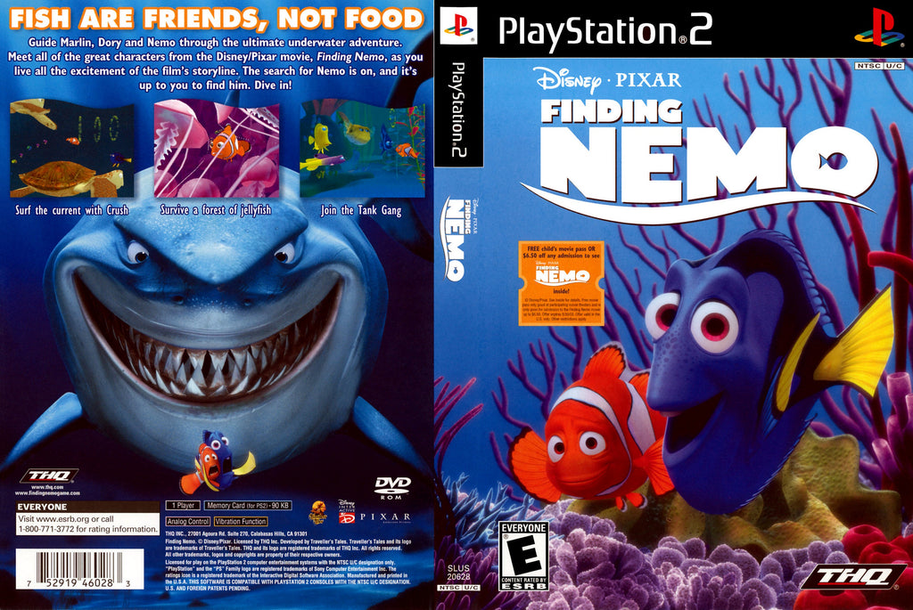 Finding Nemo C BL PS2