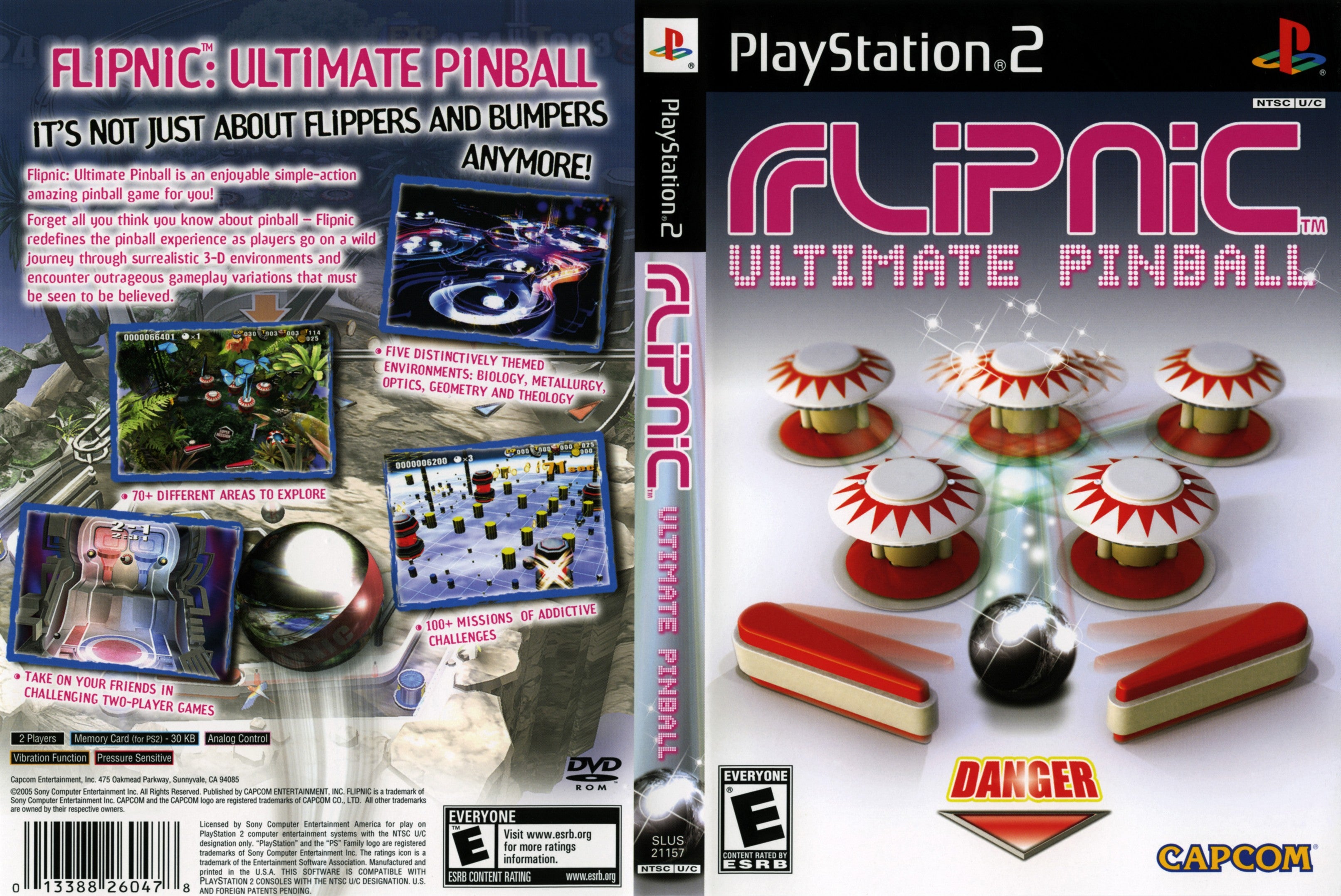 Network Racing Pinball Ps2 Flipnic Ultimate Pinball C PS2 – Clarkade