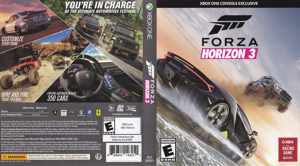 Forza Horizon 3 Xbox One Clarkade forza-horizon-3-xbox-one-clarkade