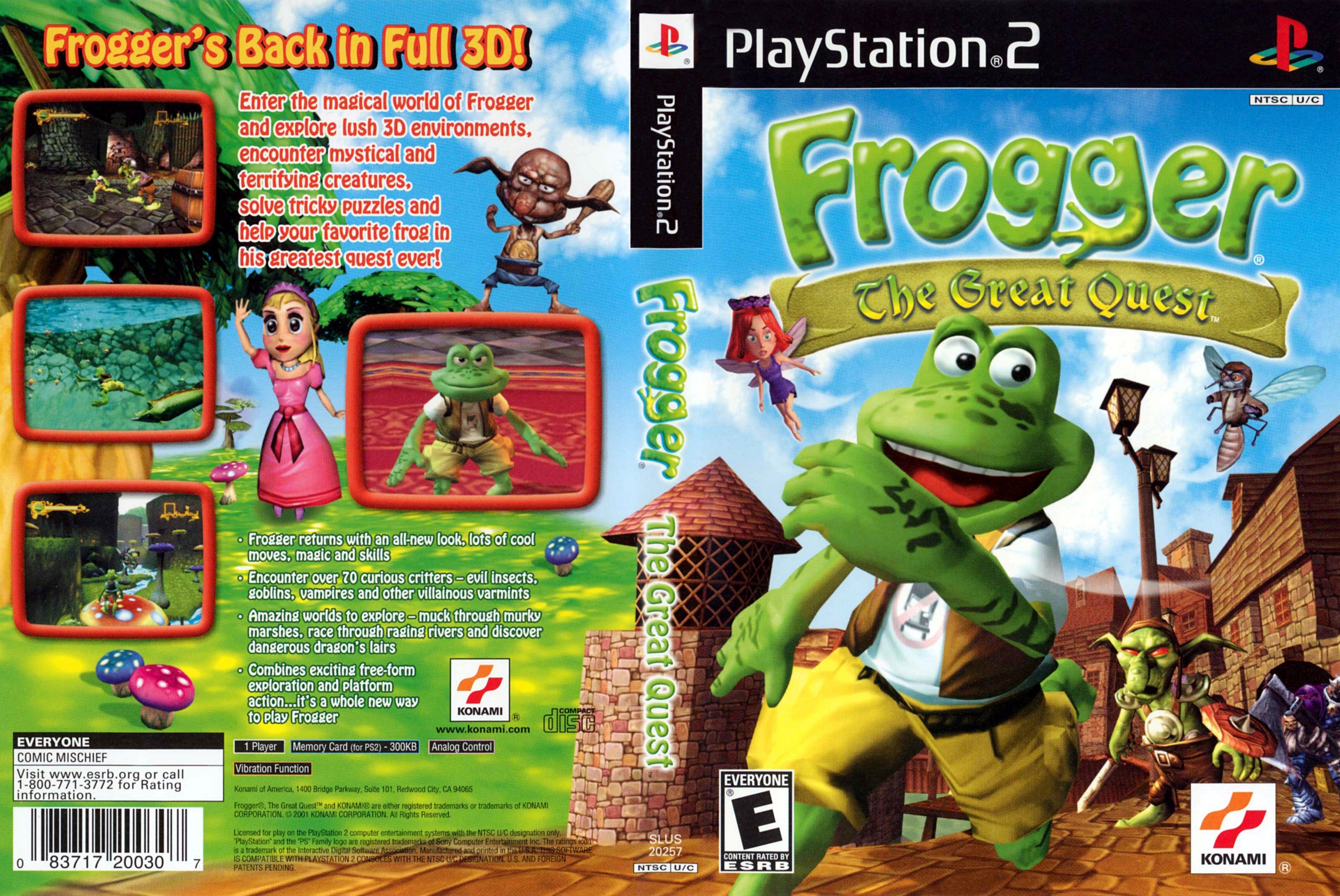 Frogger The Great Quest PS2