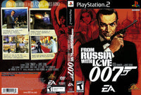 From Russia With Love 007 PS2