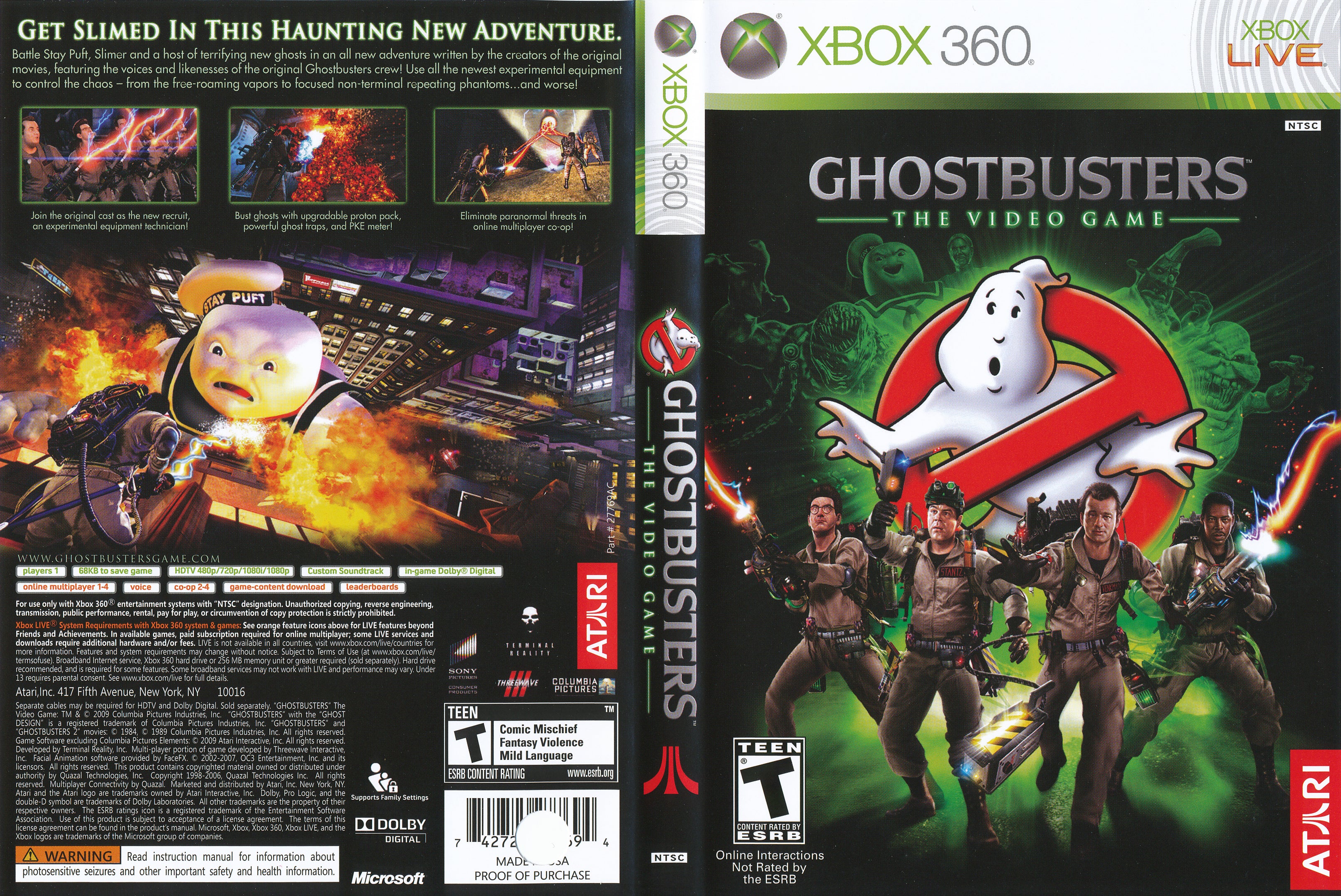 The Haunted Hoard: Ghostbusters: The Video Game (Xbox 360) - The
