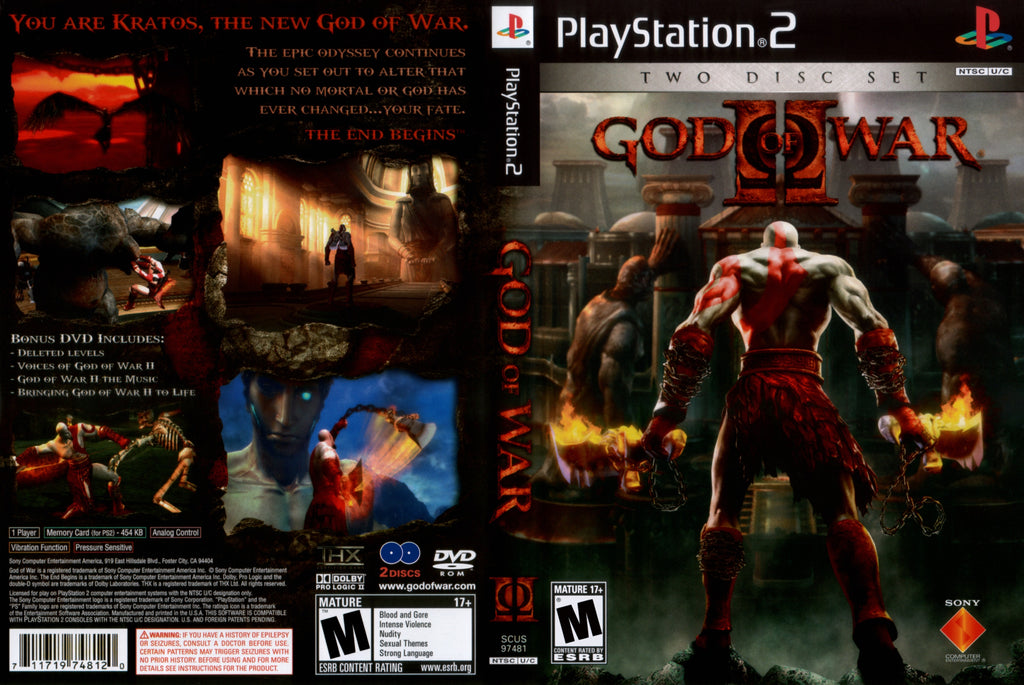 God of War II N BL PS2