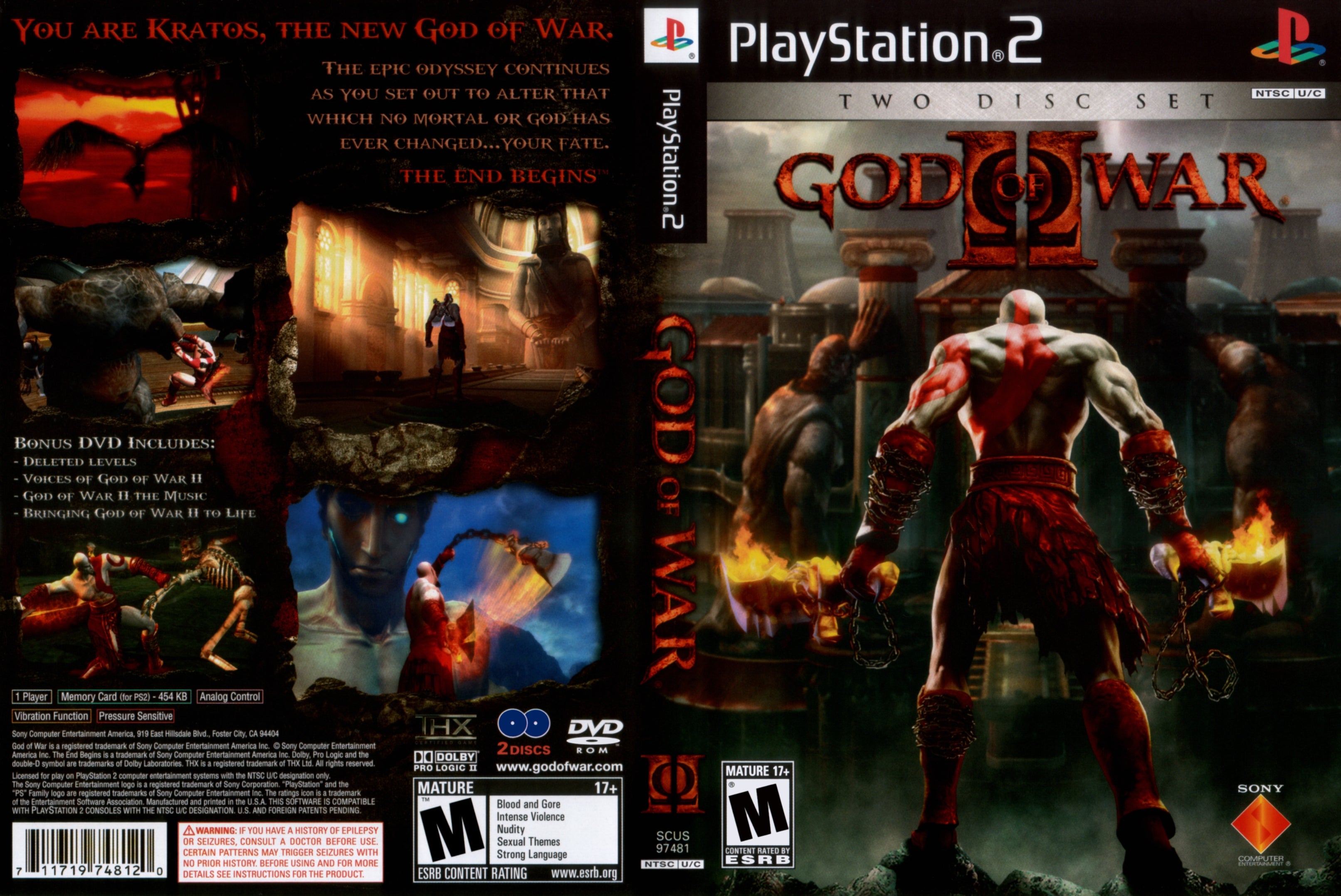 God of War II PS2