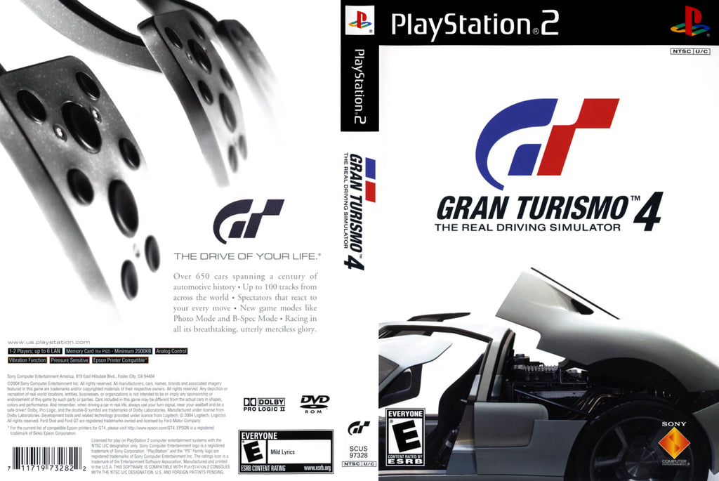 Gran Turismo 4 N BL PS2