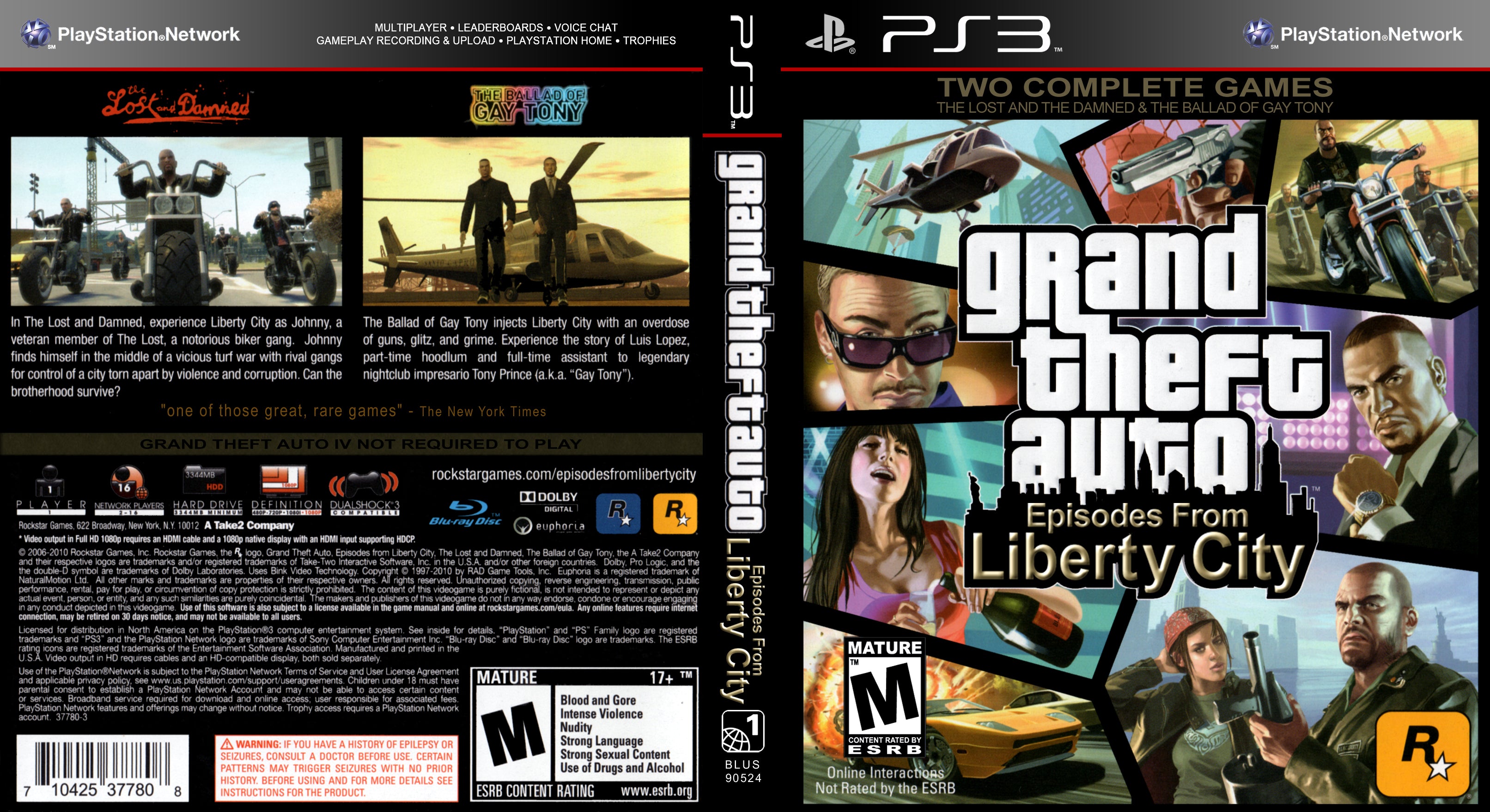 Grand Theft Auto Episodes From Liberty City PS3