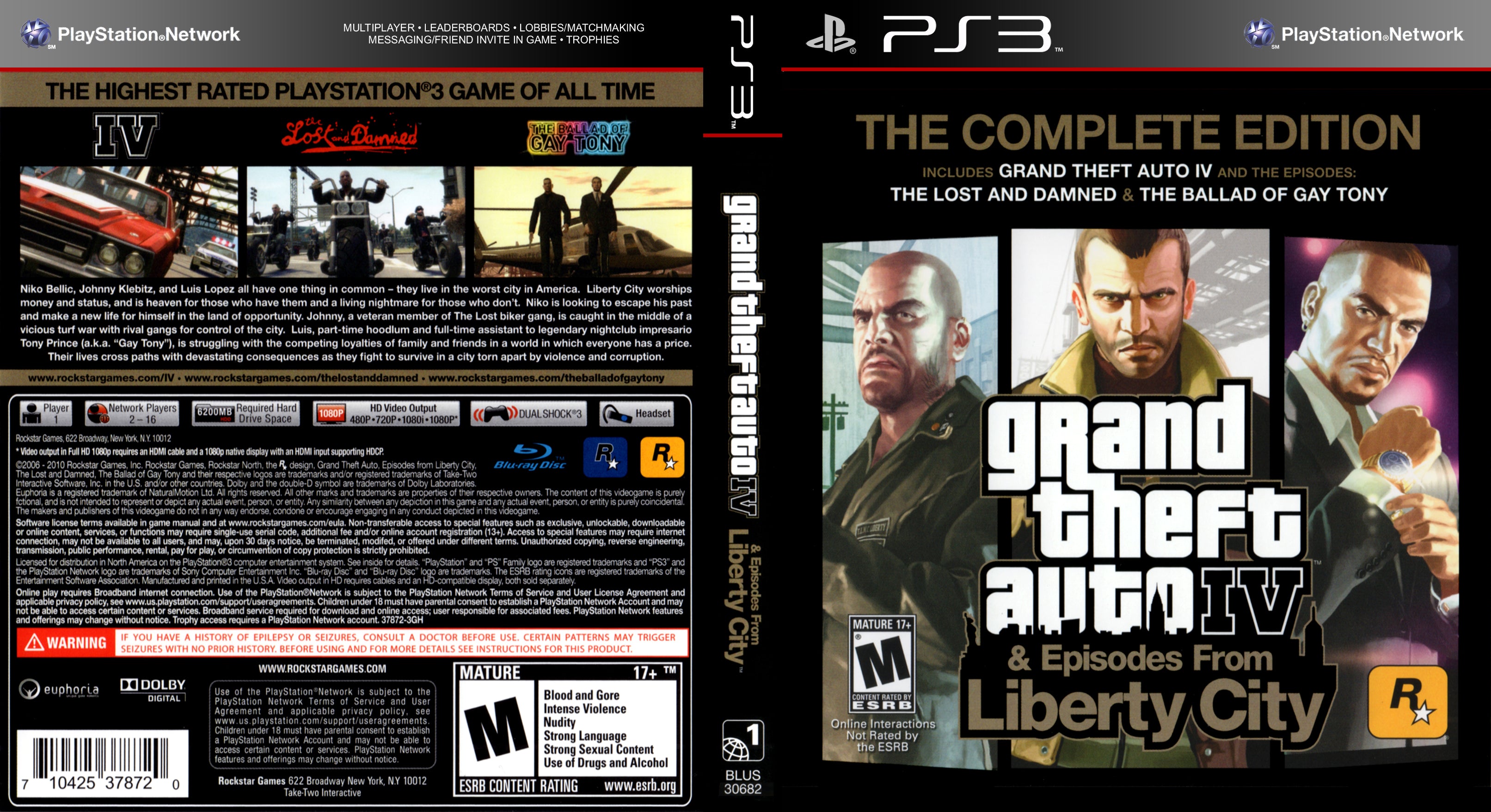 Game - Grand Theft Auto IV: The Complete Edition - PS3 em Promoção