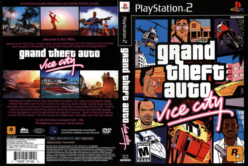 42 Códigos de GTA Vice City de PS2 para você causar nessa aventura dos anos  80 - Mais Play em 2023