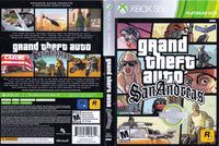 Grand Theft Auto San Andreas Xbox 360