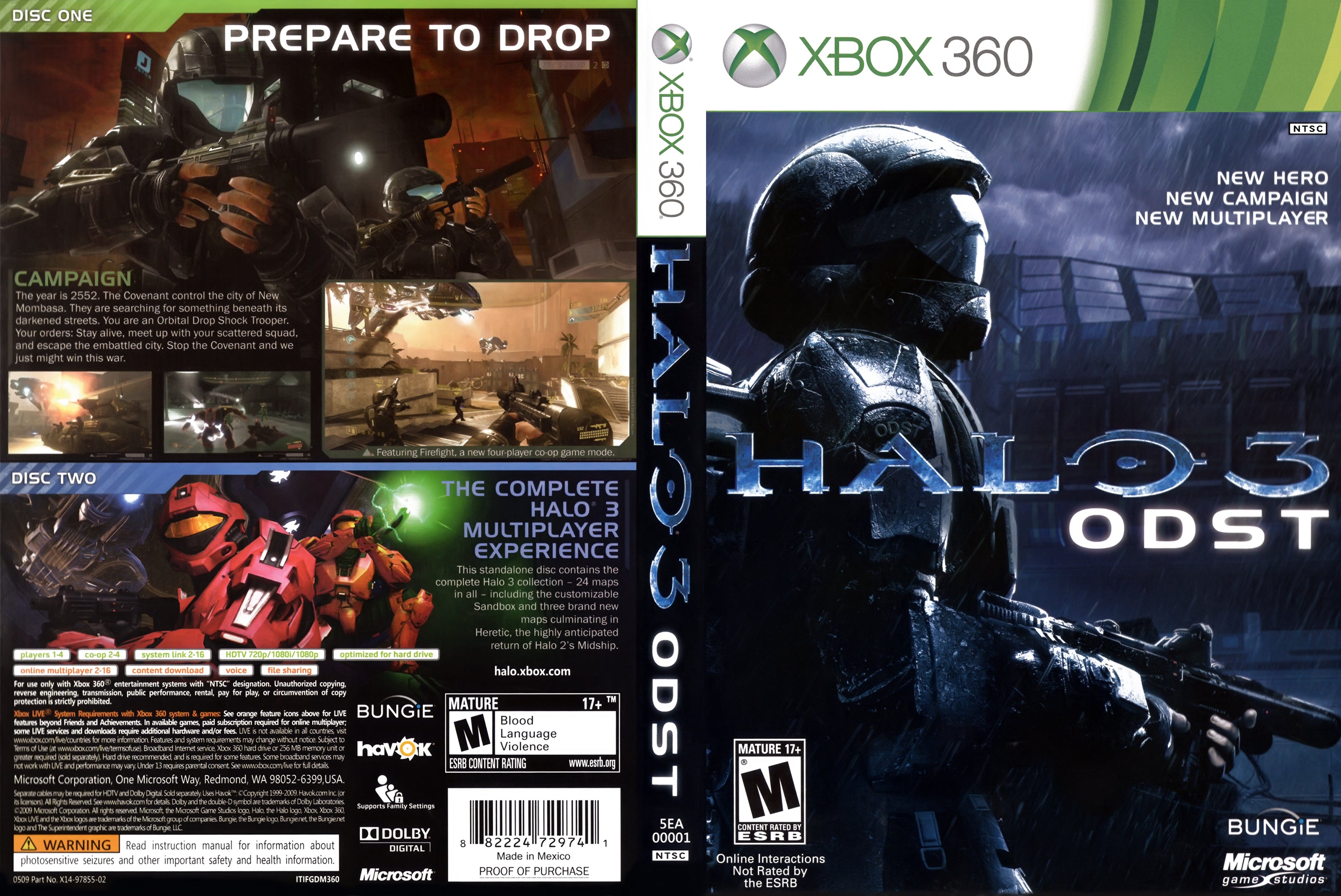 Orbita mientras tanto Arrestar Halo 3 ODST Xbox 360 | Clarkade
