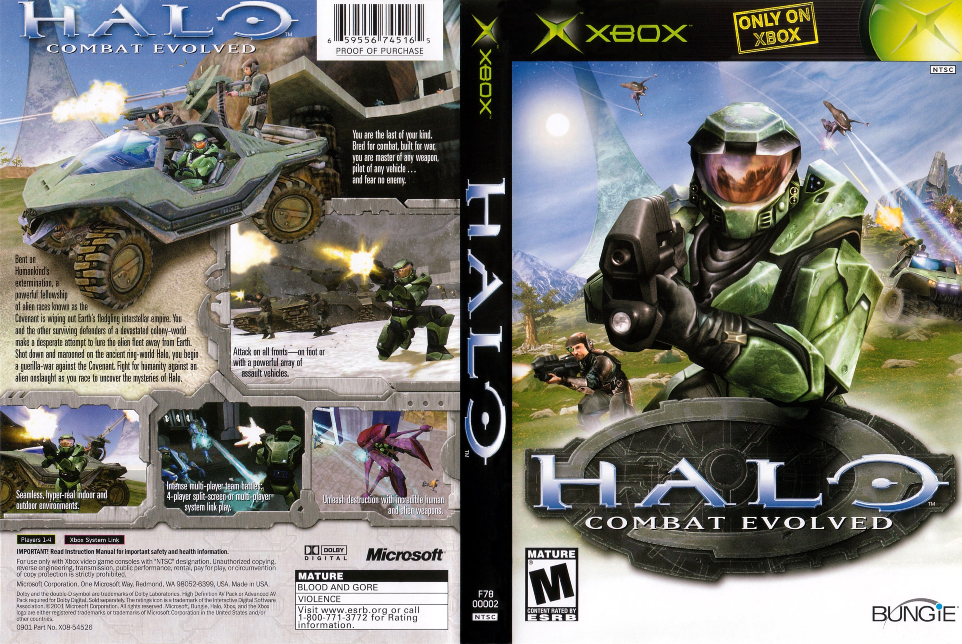 Halo Combat Evolved C Xbox