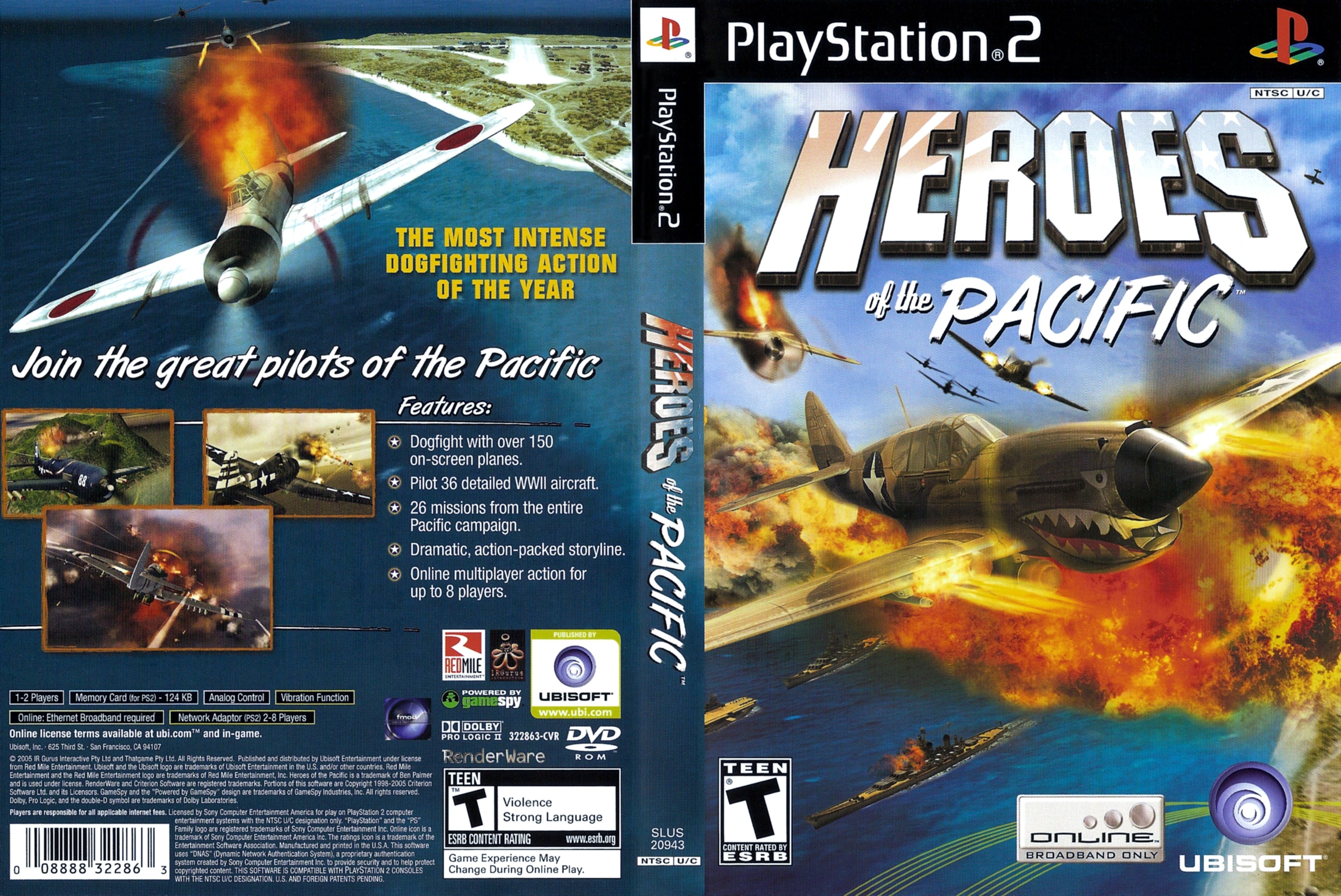 Buy Heroes Of The Pacific For PS2 Game Online at Low Prices in