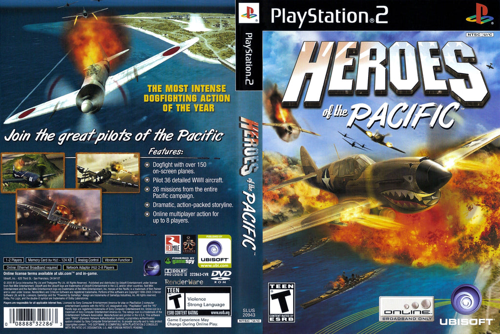 Heroes of the Pacific C PS2